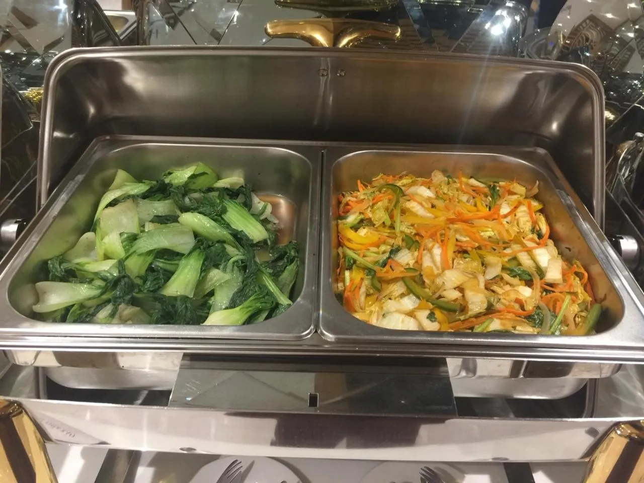 Buffet breakfast in Soho Boutique Hotel