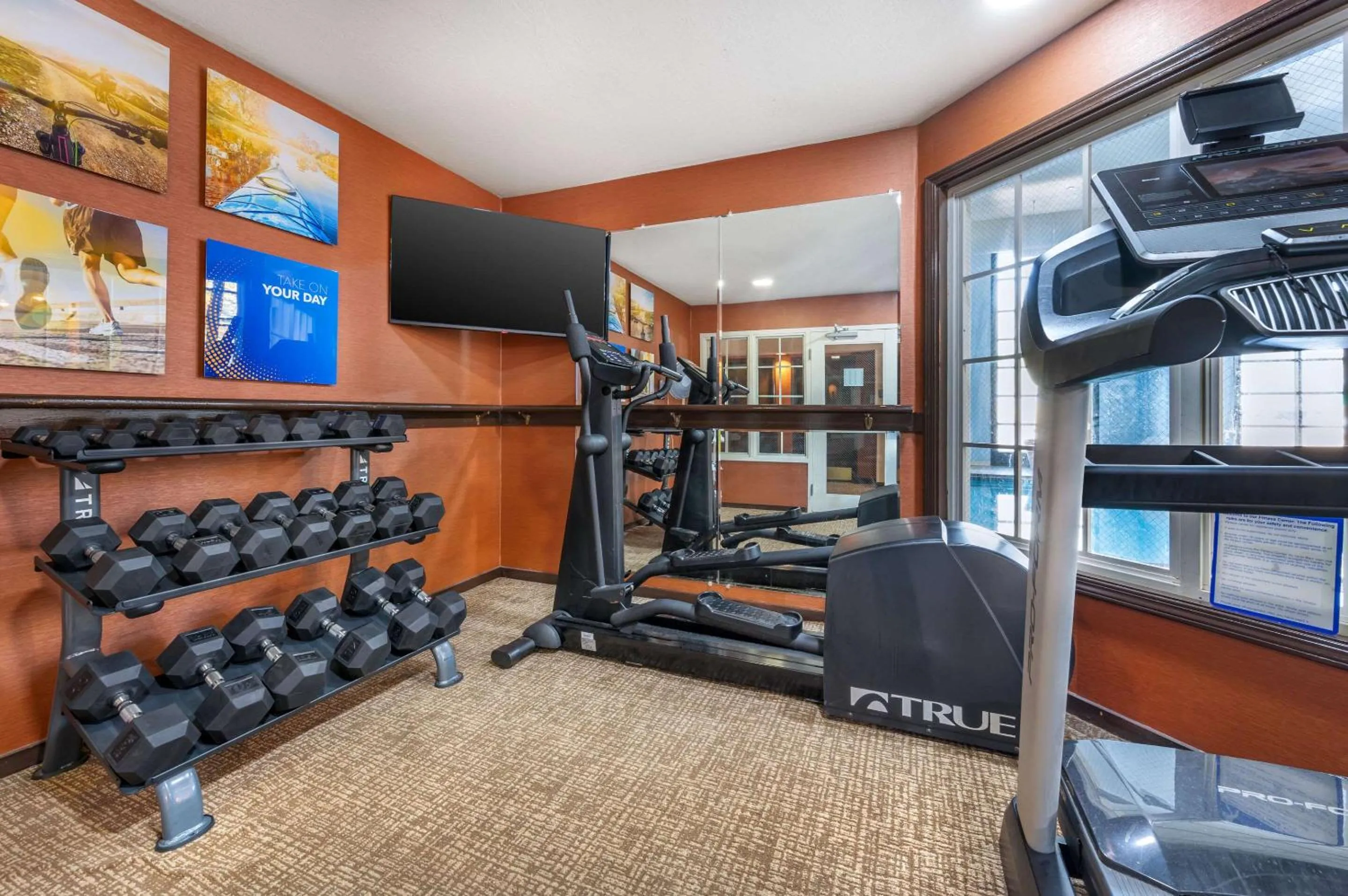 Fitness centre/facilities in Comfort Inn Lafayette I-65