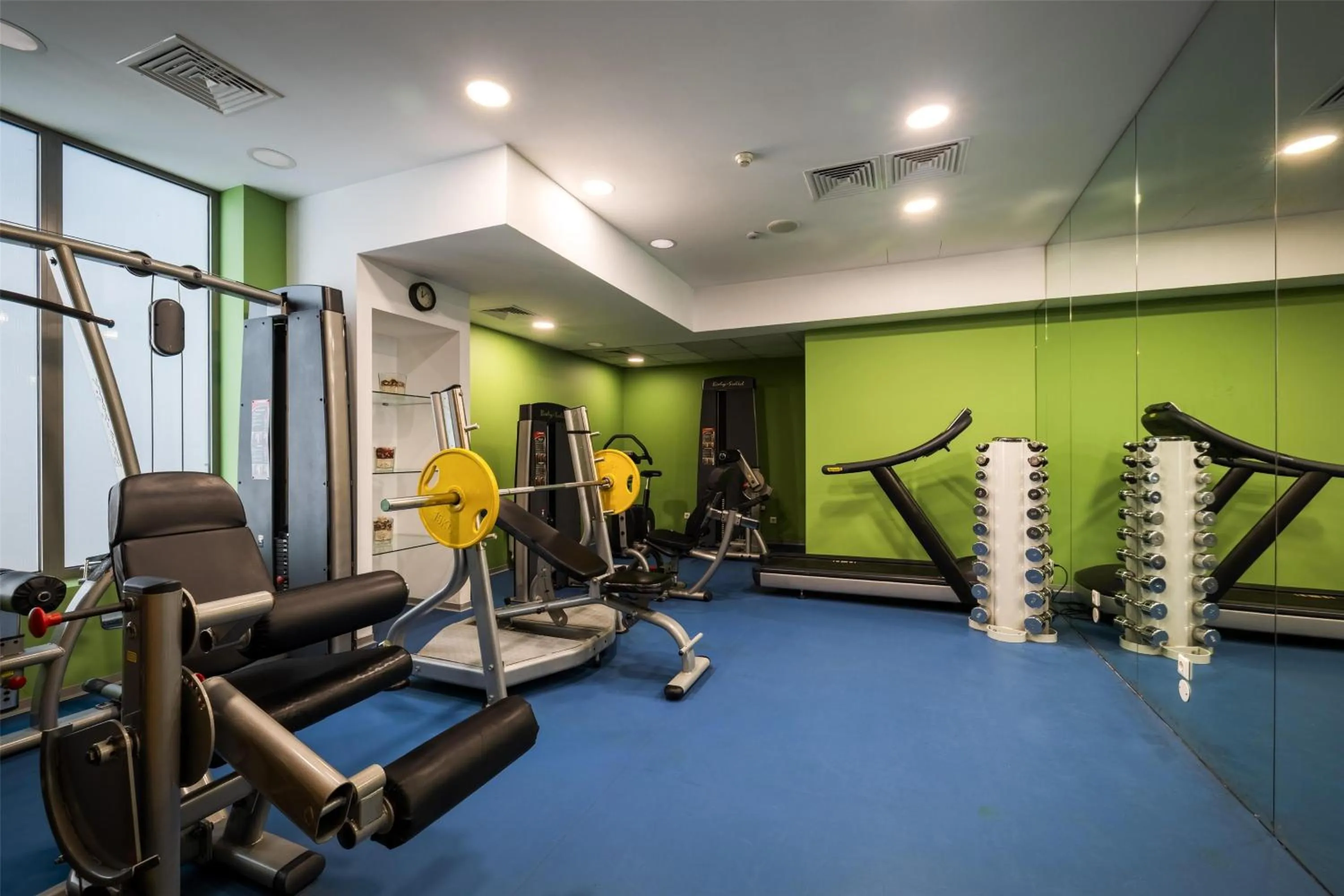 Fitness centre/facilities in Metropolitan Hotel Sofia, a member of Radisson Individuals