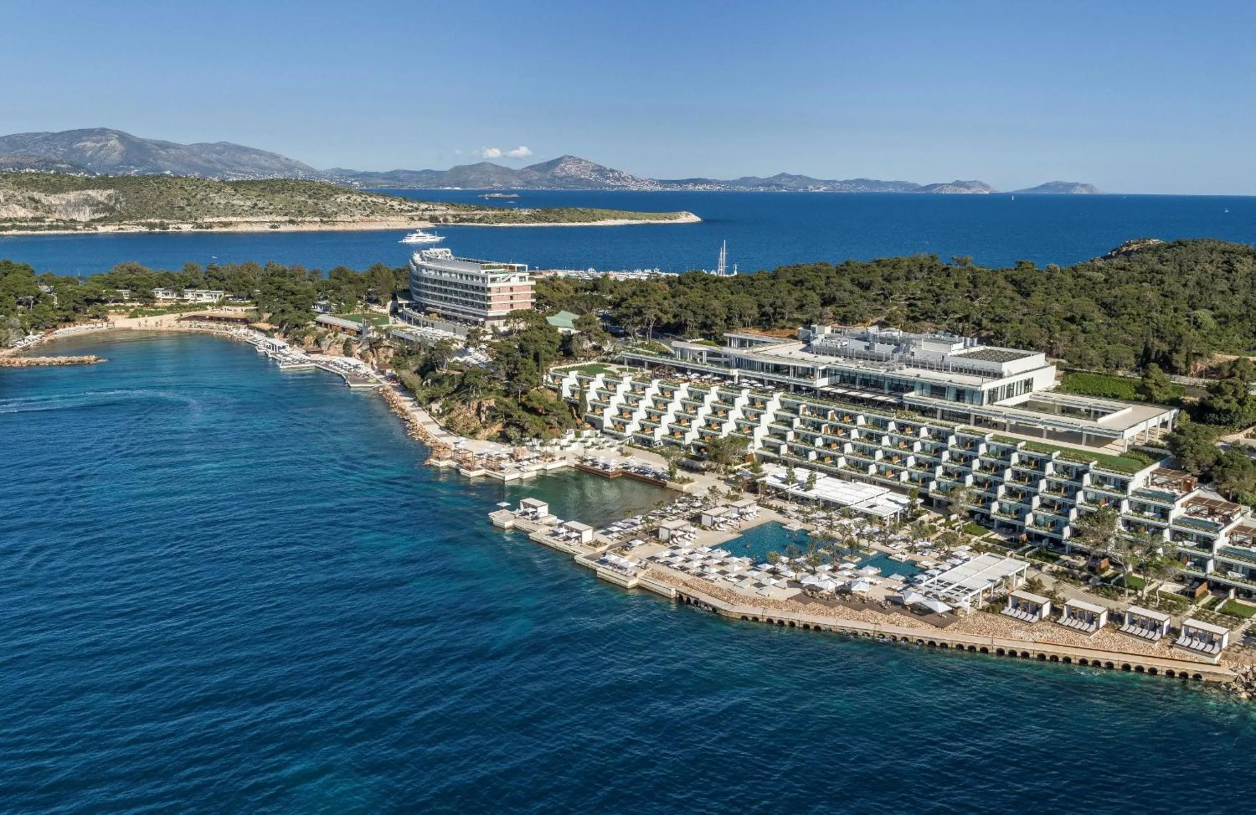 Bird's eye view in Four Seasons Astir Palace Hotel Athens