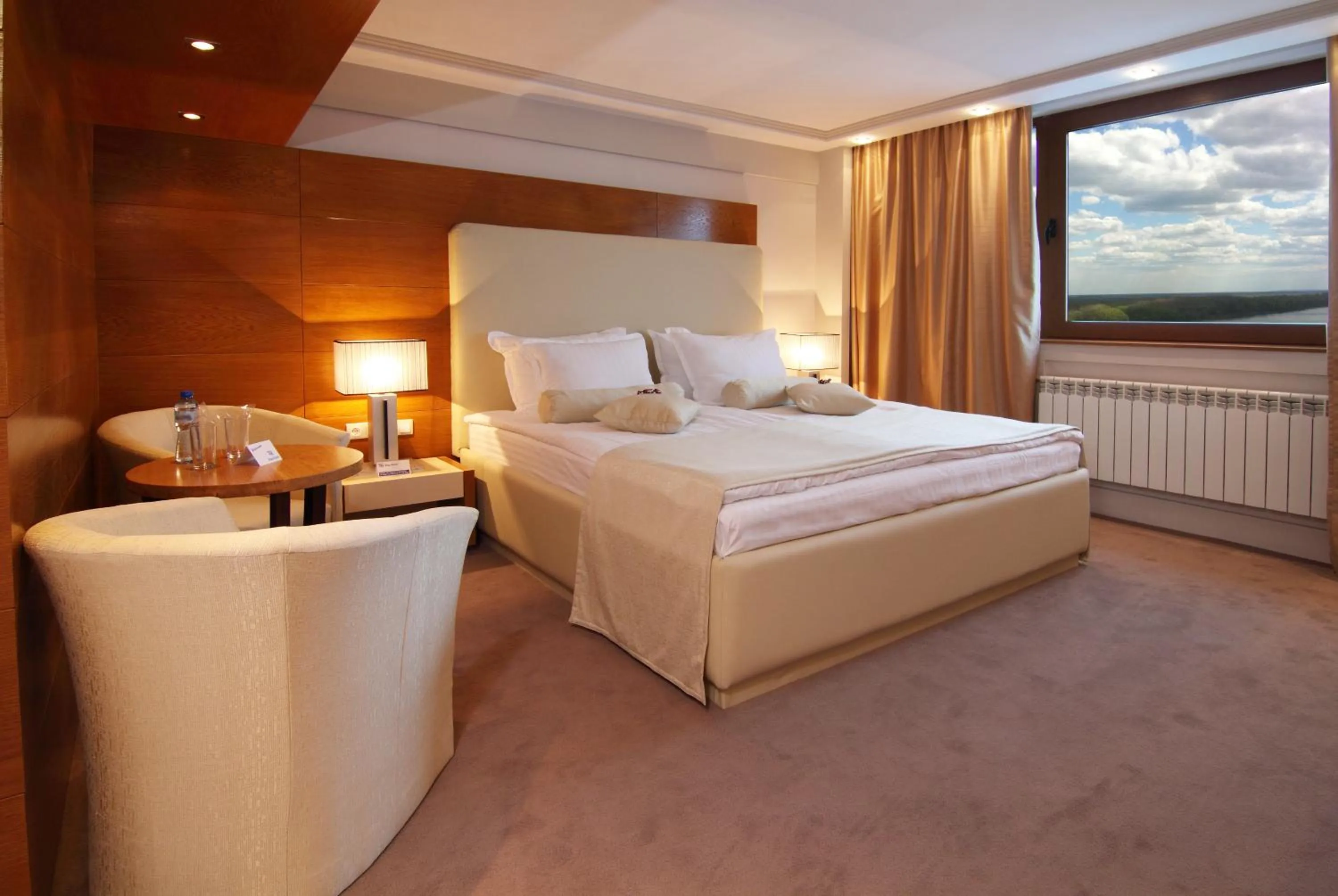 Bed in Grand Hotel Riga