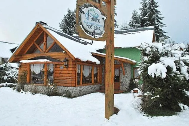 Facade/entrance in Hostería Traunco