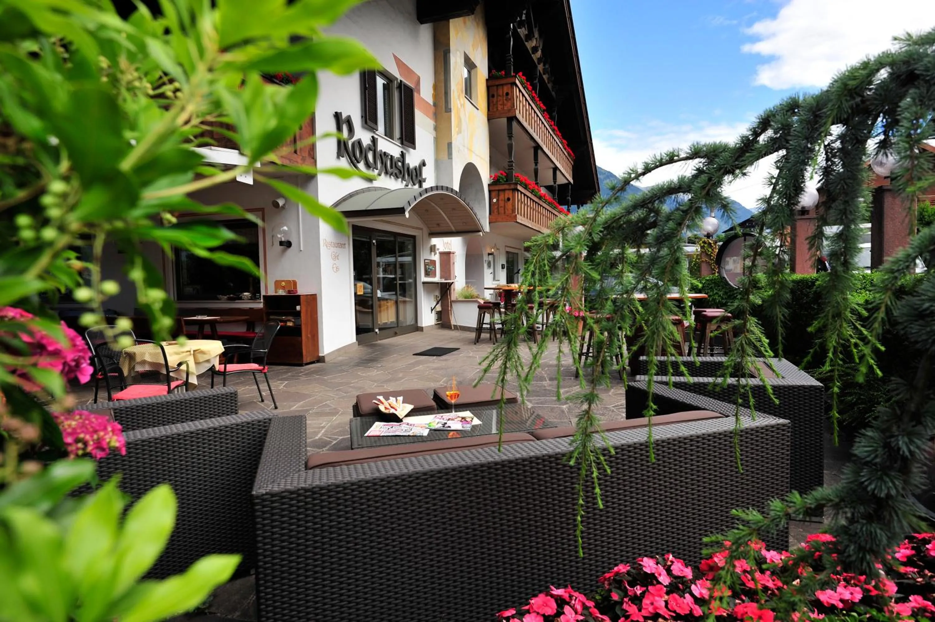 Patio in Hotel Rochushof