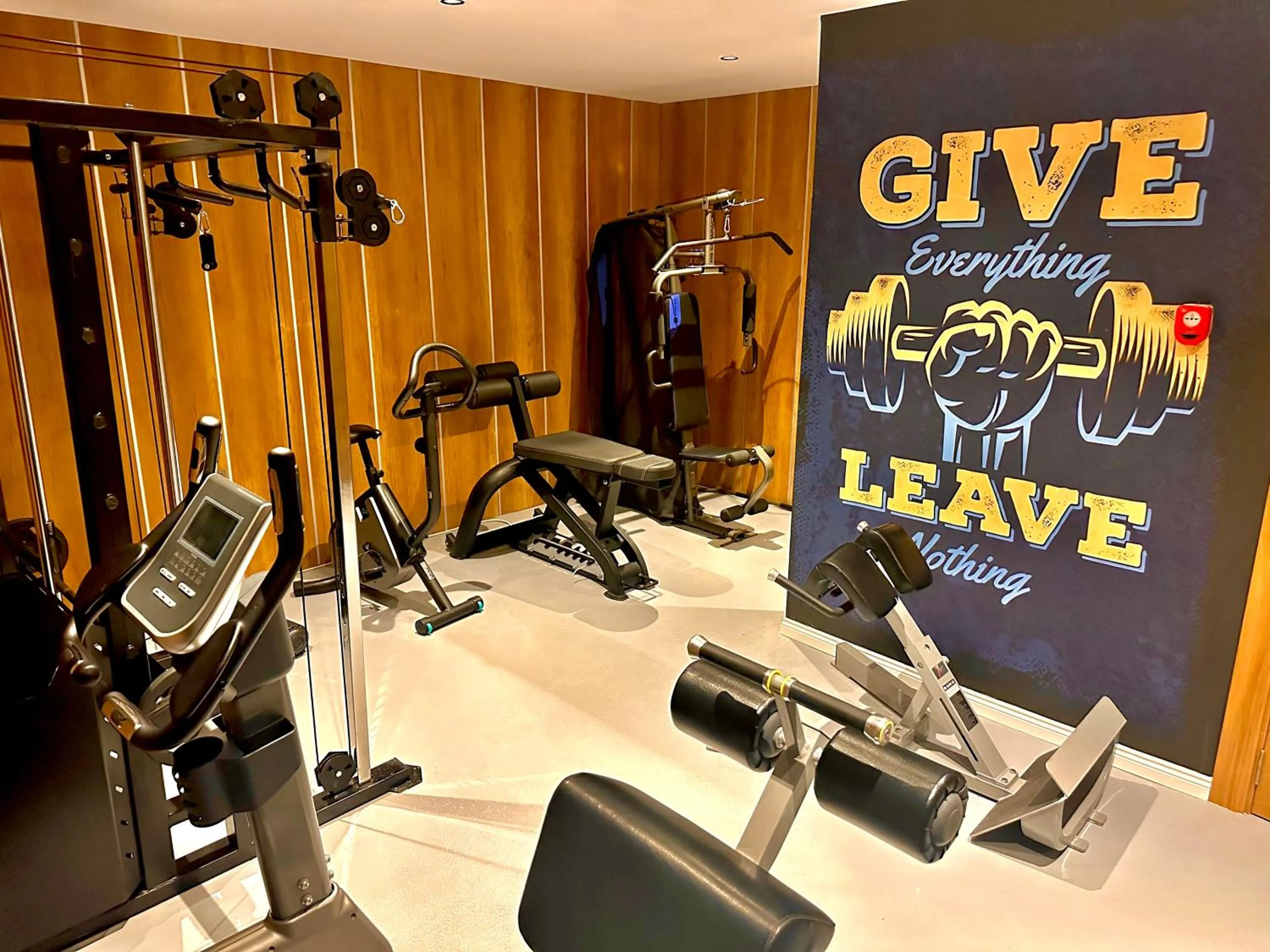 Fitness centre/facilities in Double Bond Hotel Spa