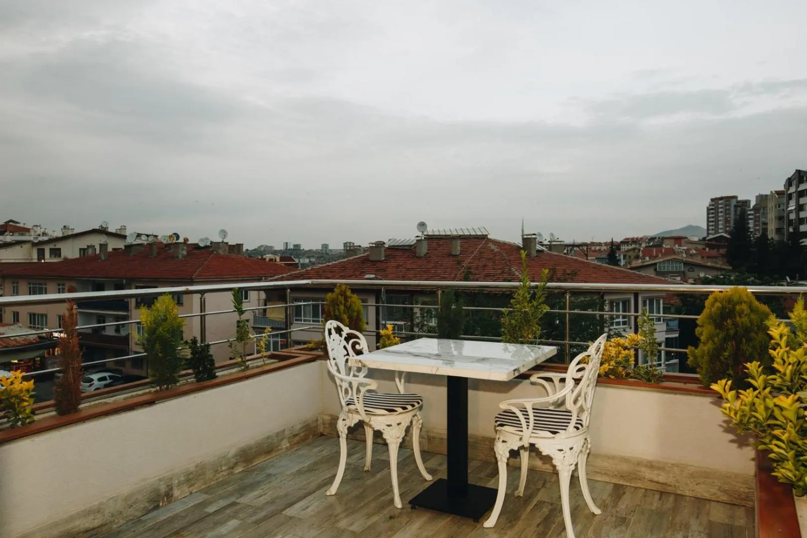 Balcony/Terrace in Double Bond Hotel Spa
