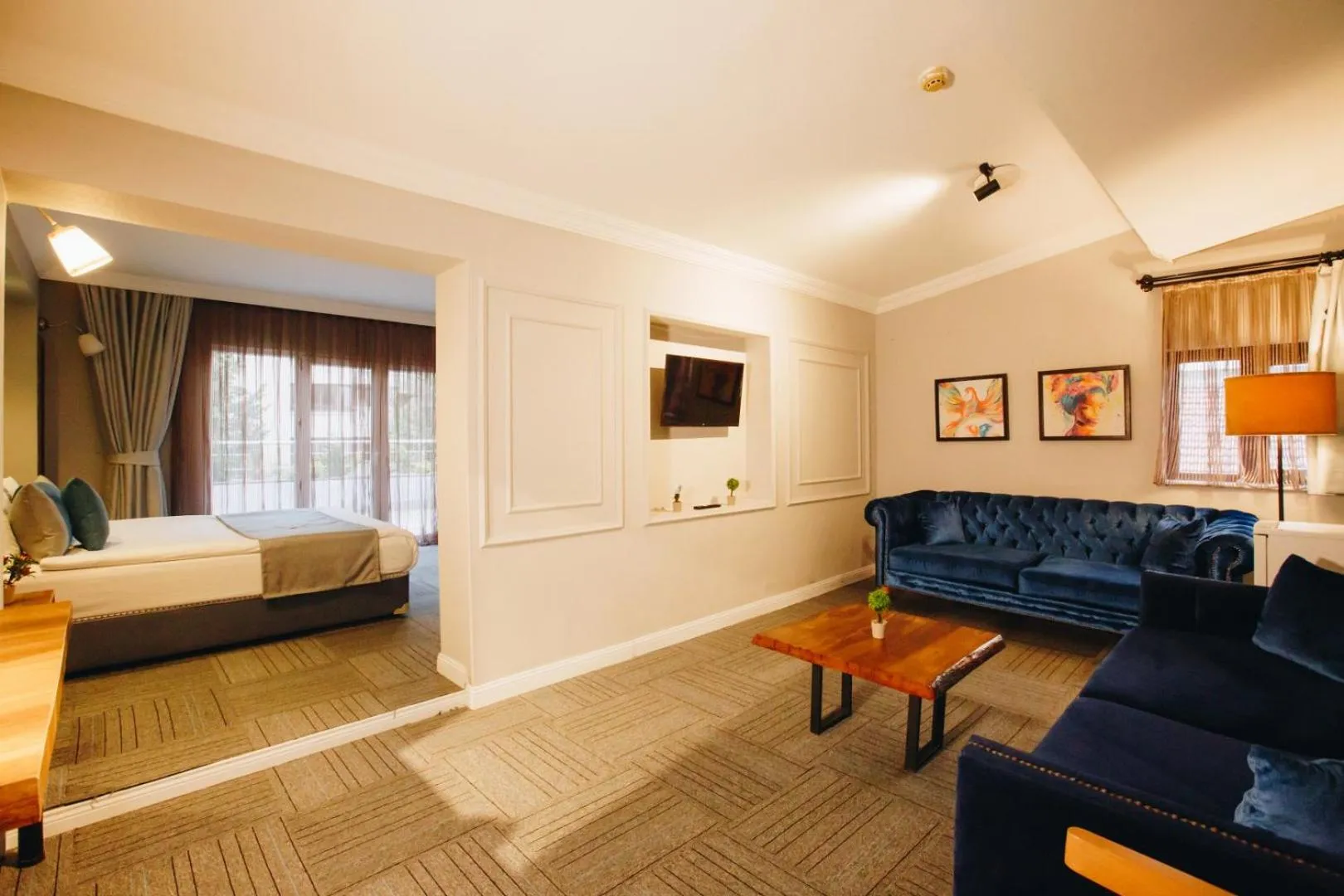 Photo of the whole room, Bed in Double Bond Hotel Spa