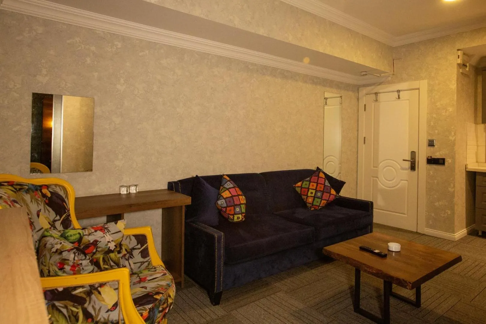 Living room in Double Bond Hotel Spa