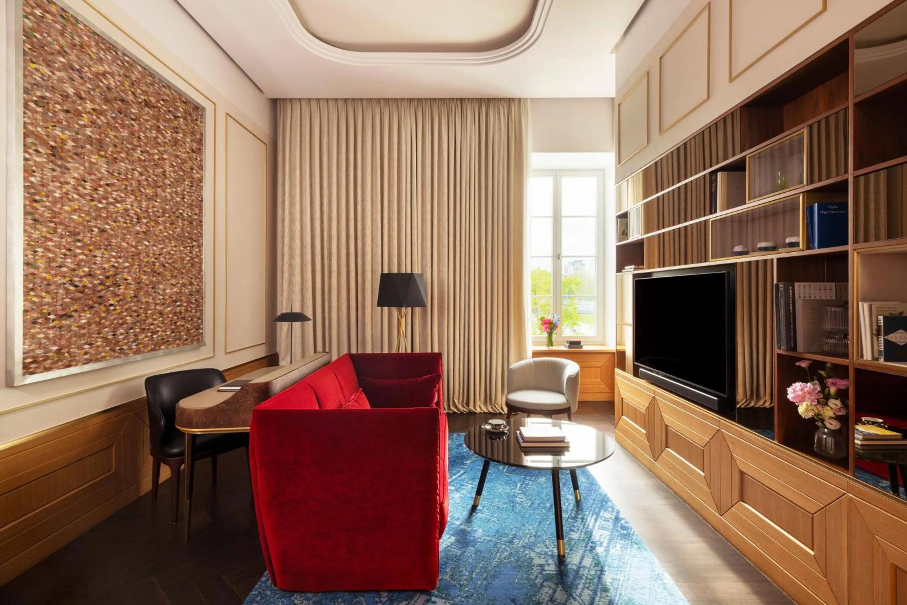 Living room in Raffles Europejski Warsaw