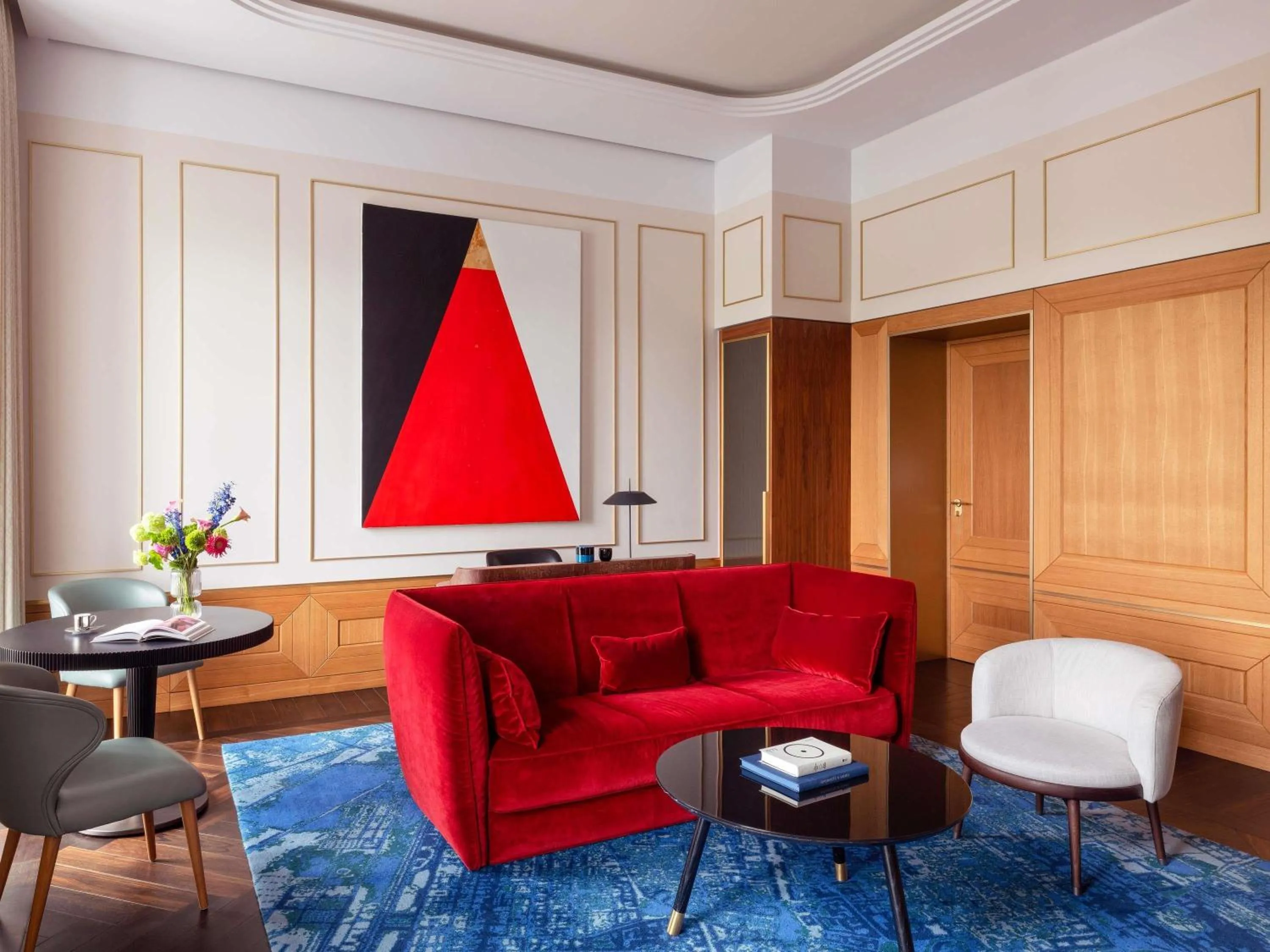 Bedroom in Raffles Europejski Warsaw