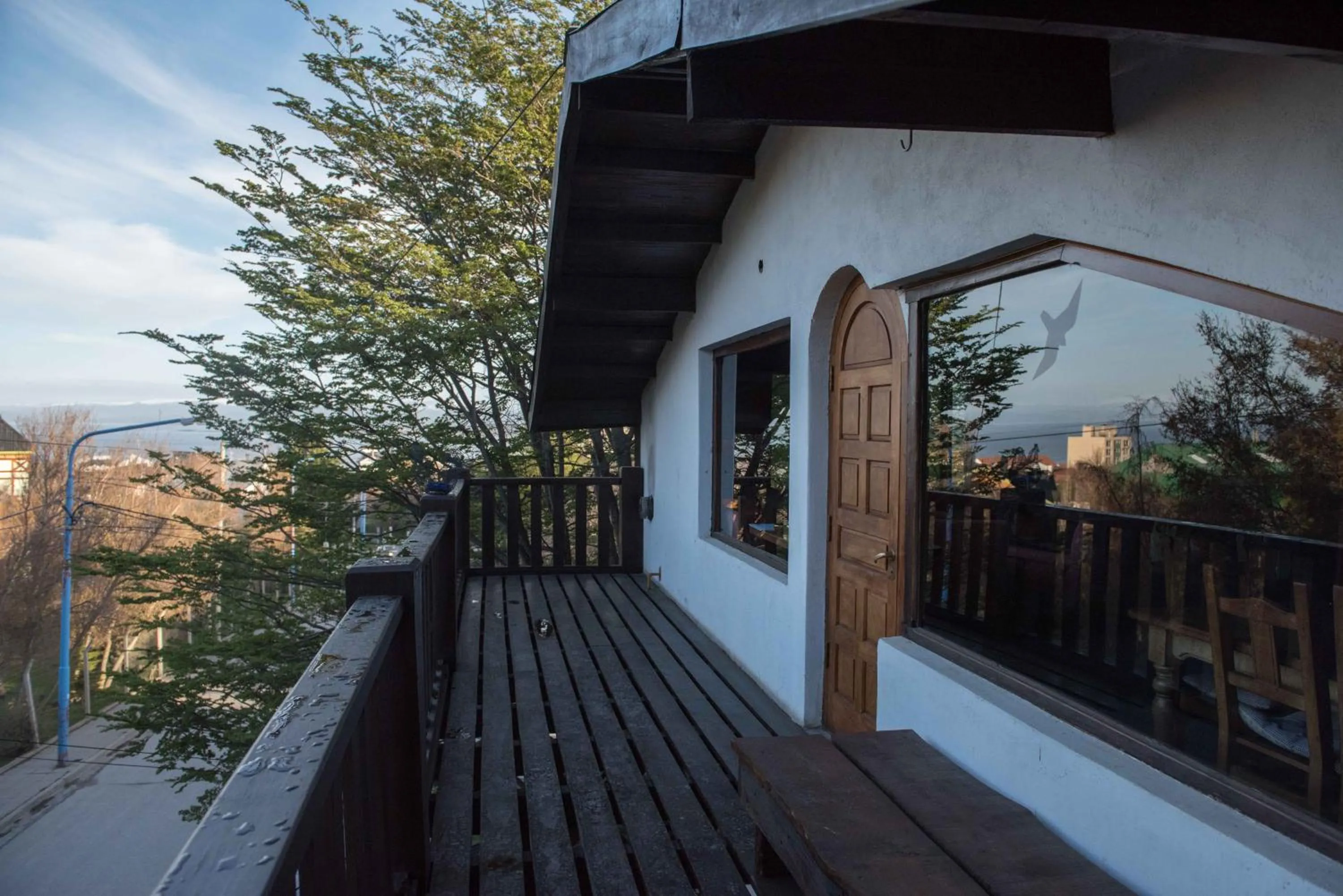 Balcony/Terrace in Posada Del Fin Del Mundo