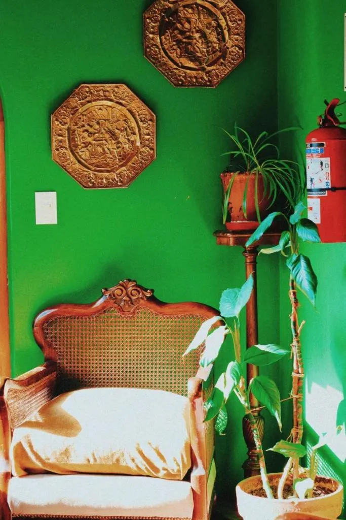 Living room, Bed in Posada Del Fin Del Mundo