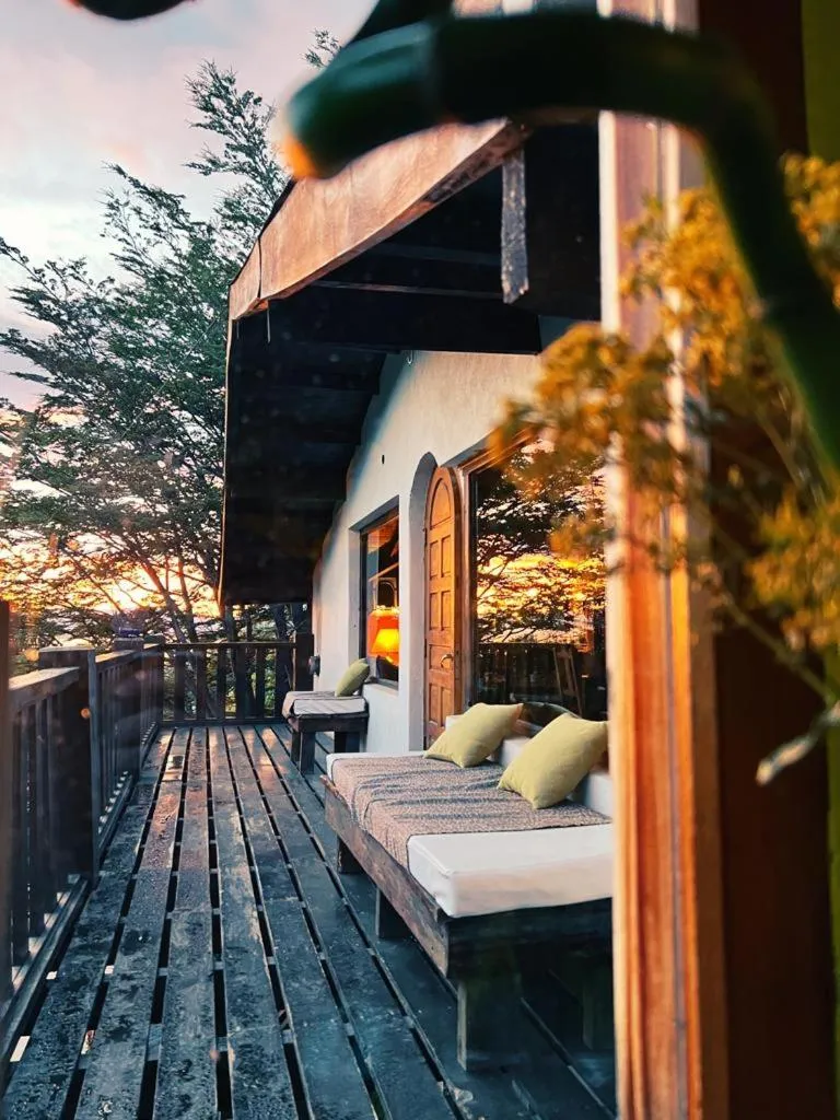 Balcony/Terrace in Posada Del Fin Del Mundo