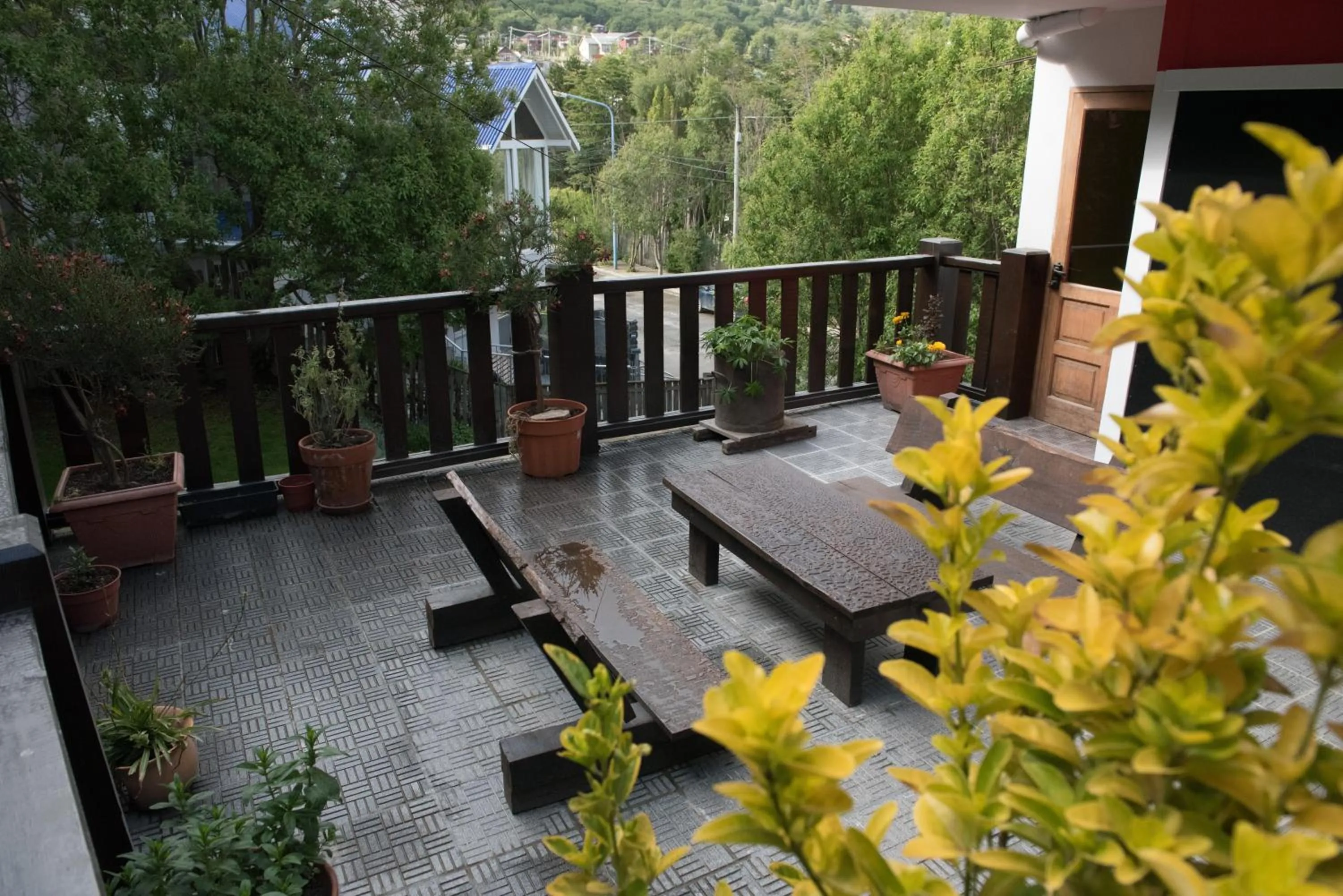 Balcony/Terrace in Posada Del Fin Del Mundo