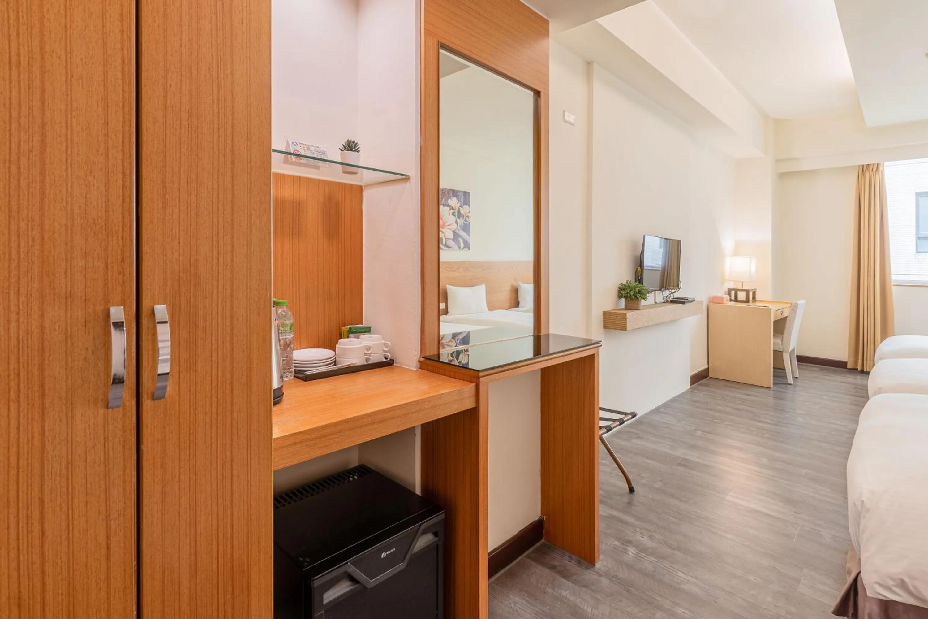 Photo of the whole room, Bed in Guide Education Culture Hotel Kaohsiung Museum of Fine Arts