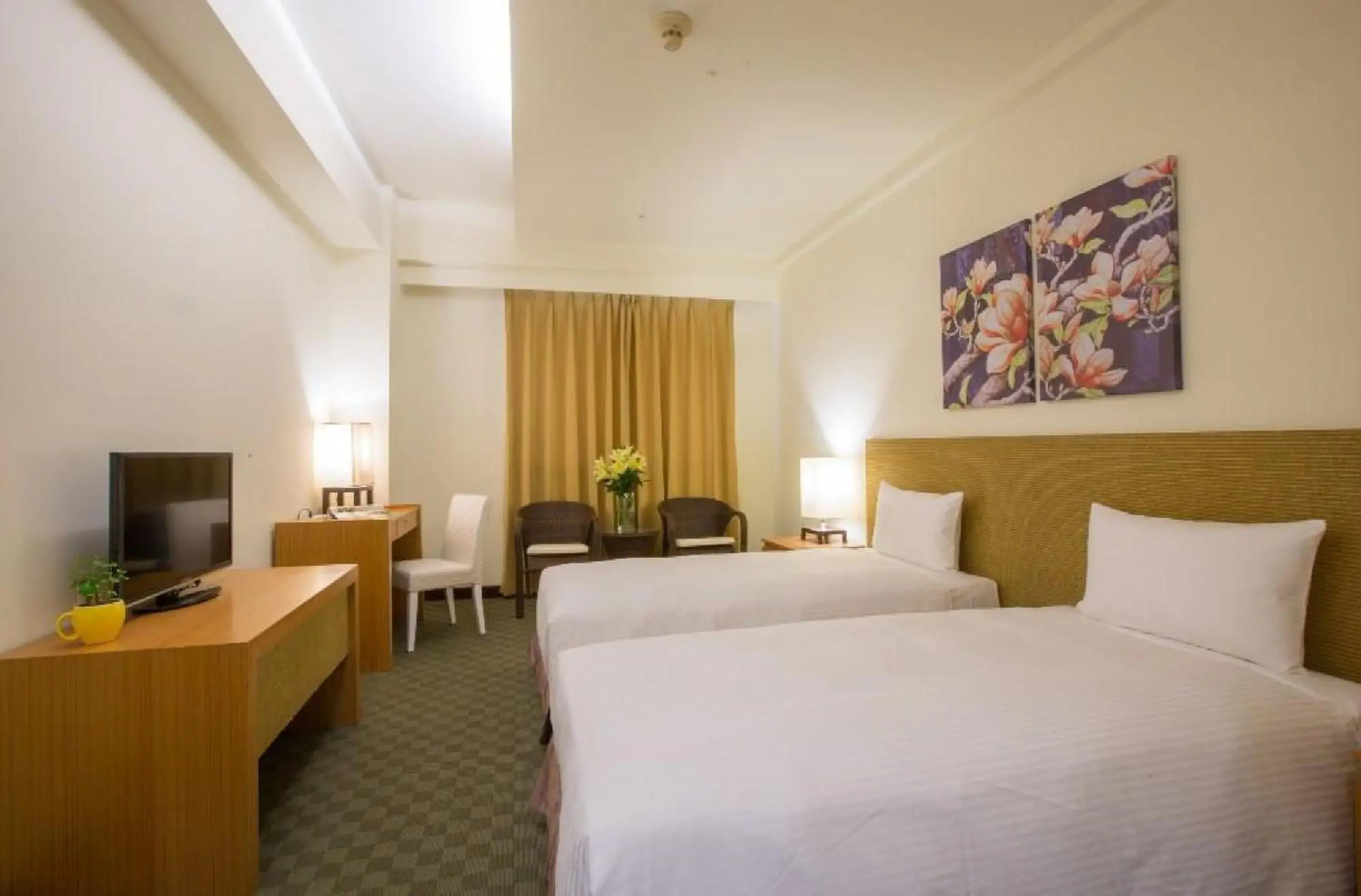 Standard Twin Room - single occupancy in Guide Education Culture Hotel Kaohsiung Museum of Fine Arts Standard Twin Room - single occupancy in Guide Education Culture Hotel Kaohsiung Museum of Fine Arts