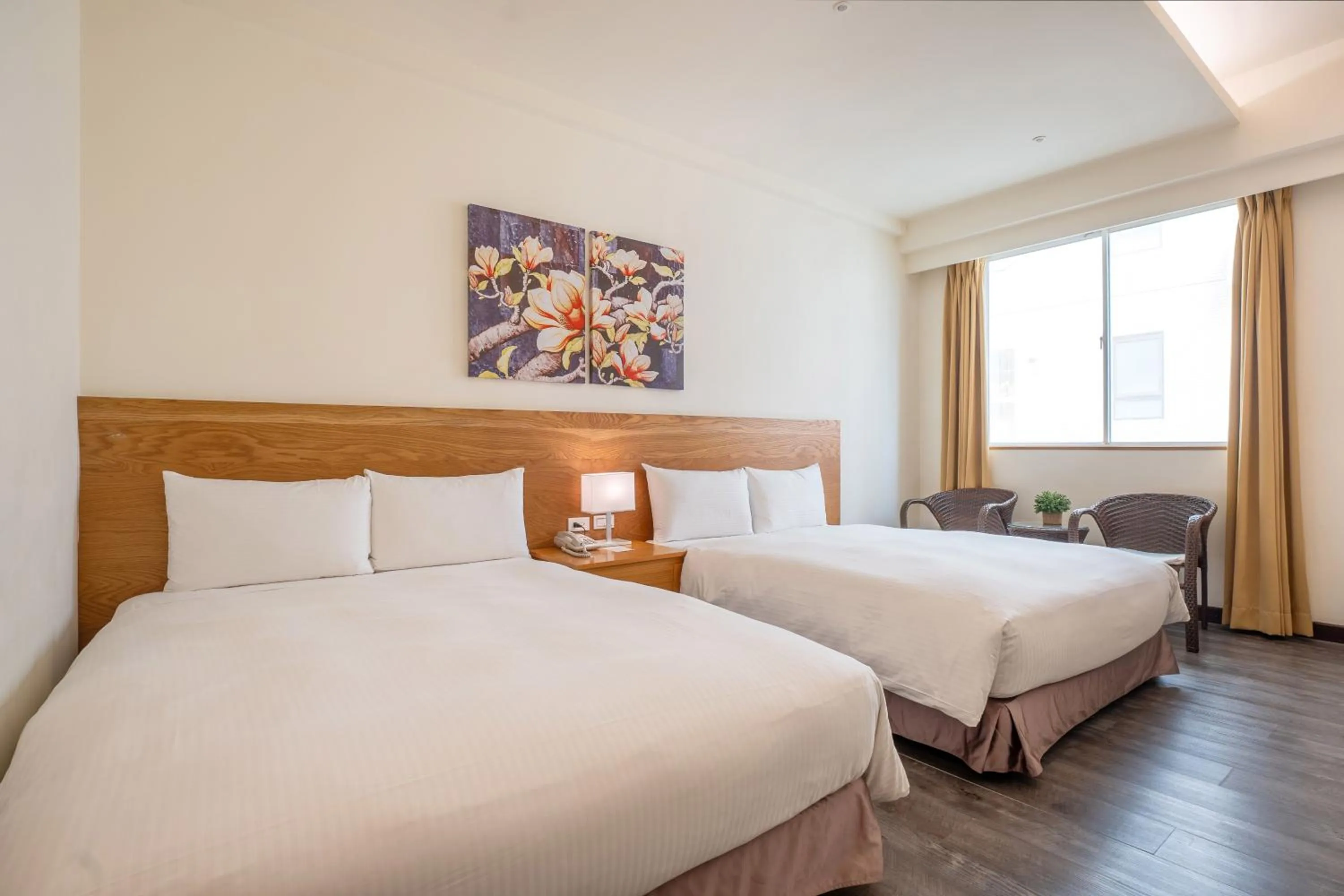 Bed in Guide Education Culture Hotel Kaohsiung Museum of Fine Arts