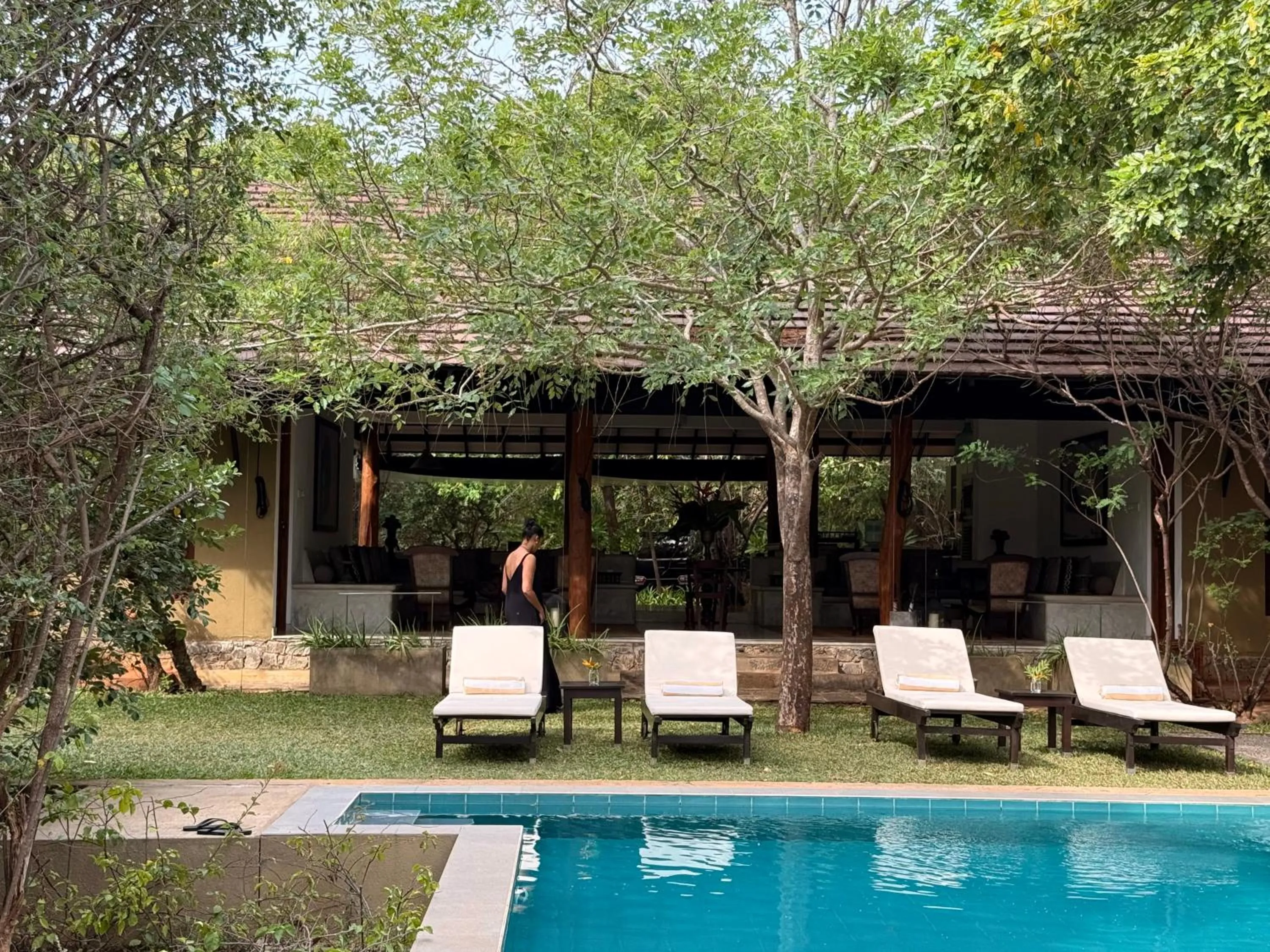 Patio in Nyne Hotels Mayur Lodge - Yala - All Inclusive