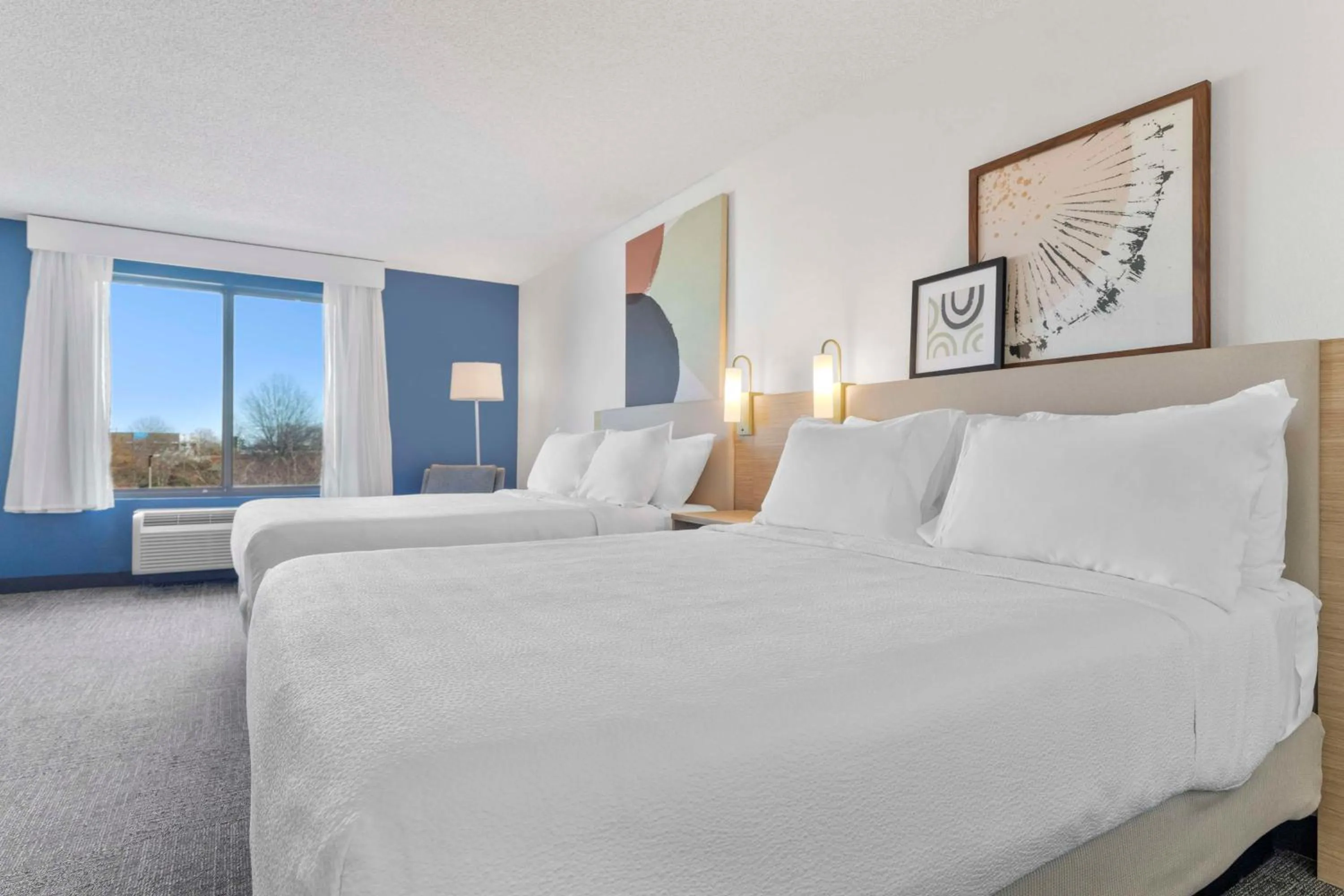 Bed in Spark By Hilton Greensboro