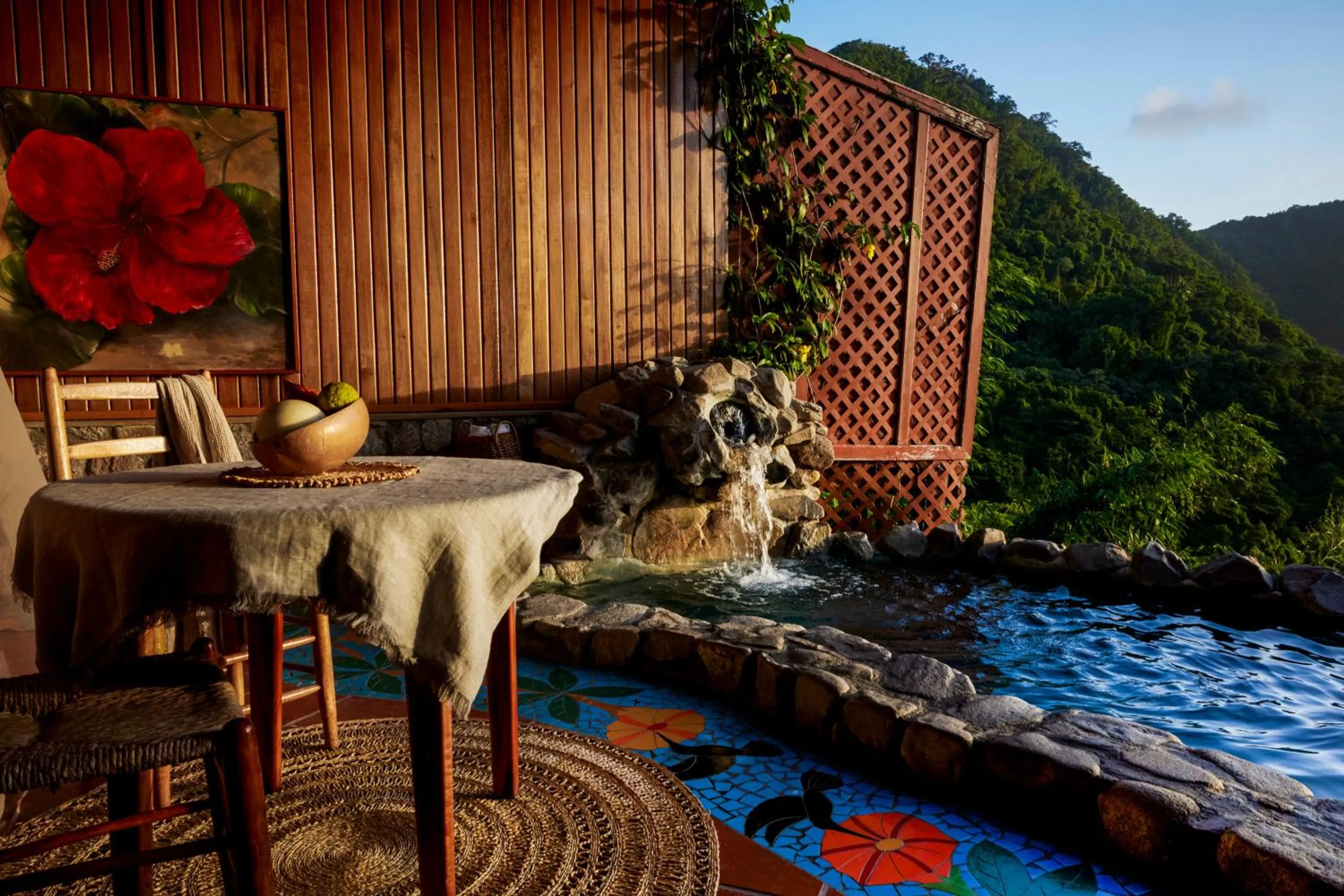 Natural landscape in Ladera Resort