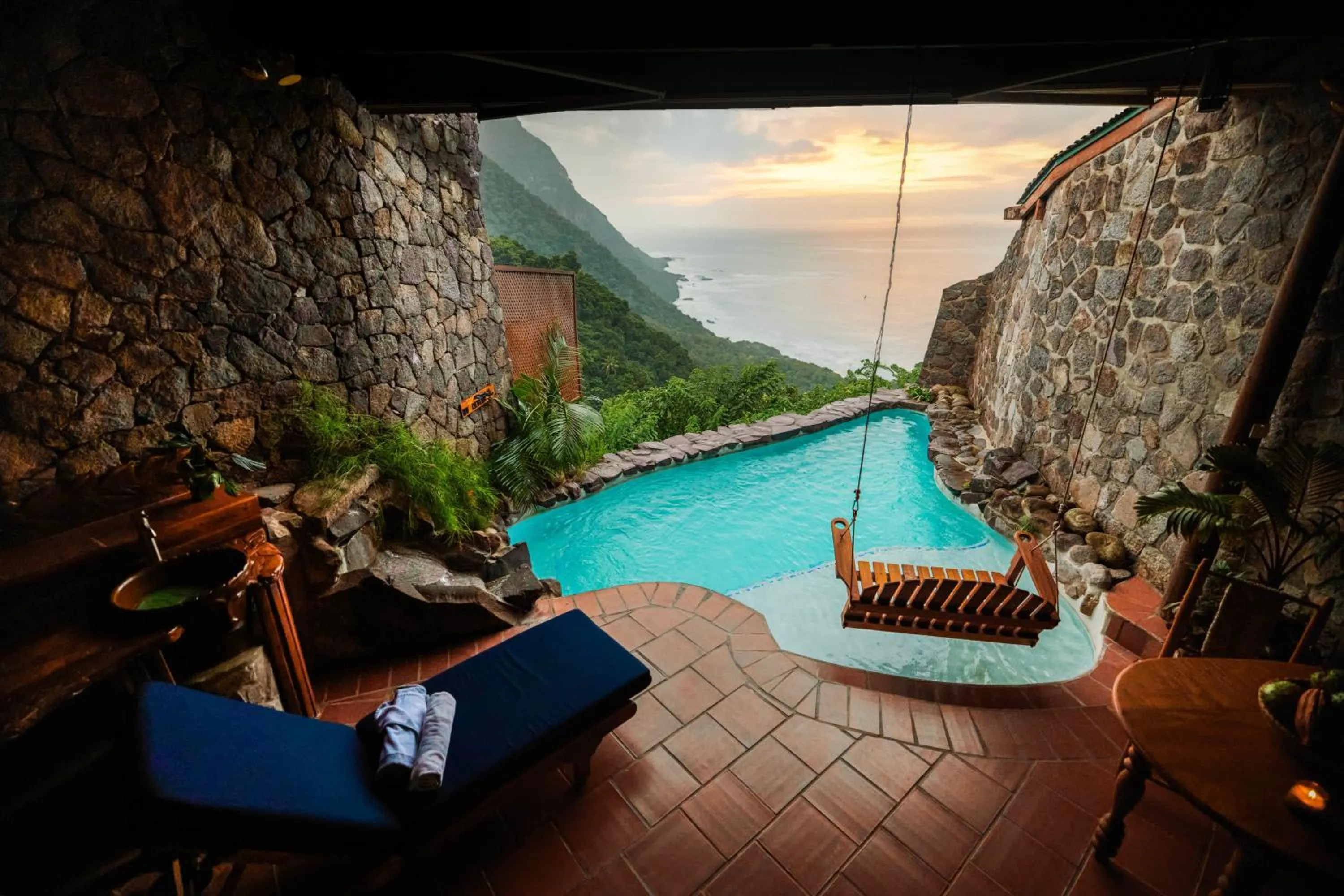 Pool view in Ladera Resort