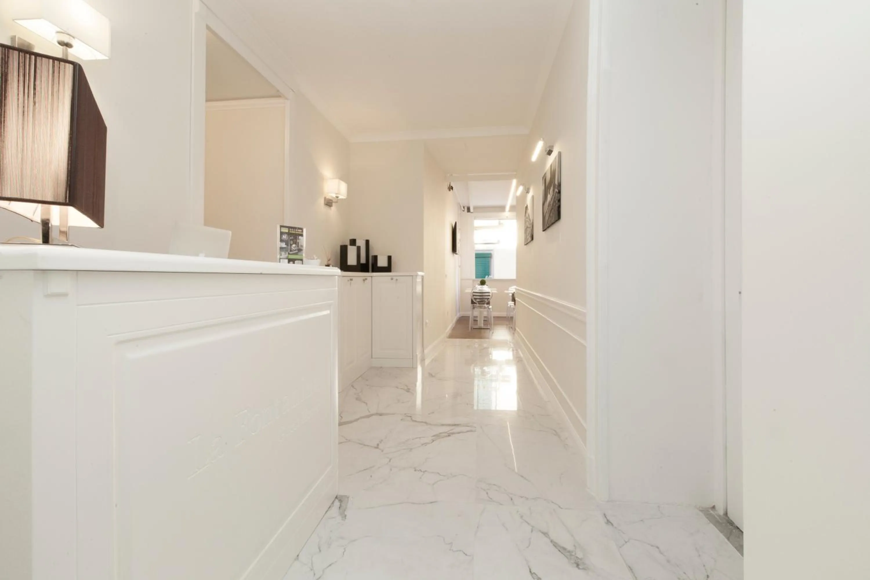 Lobby or reception in La Fontanina Suites