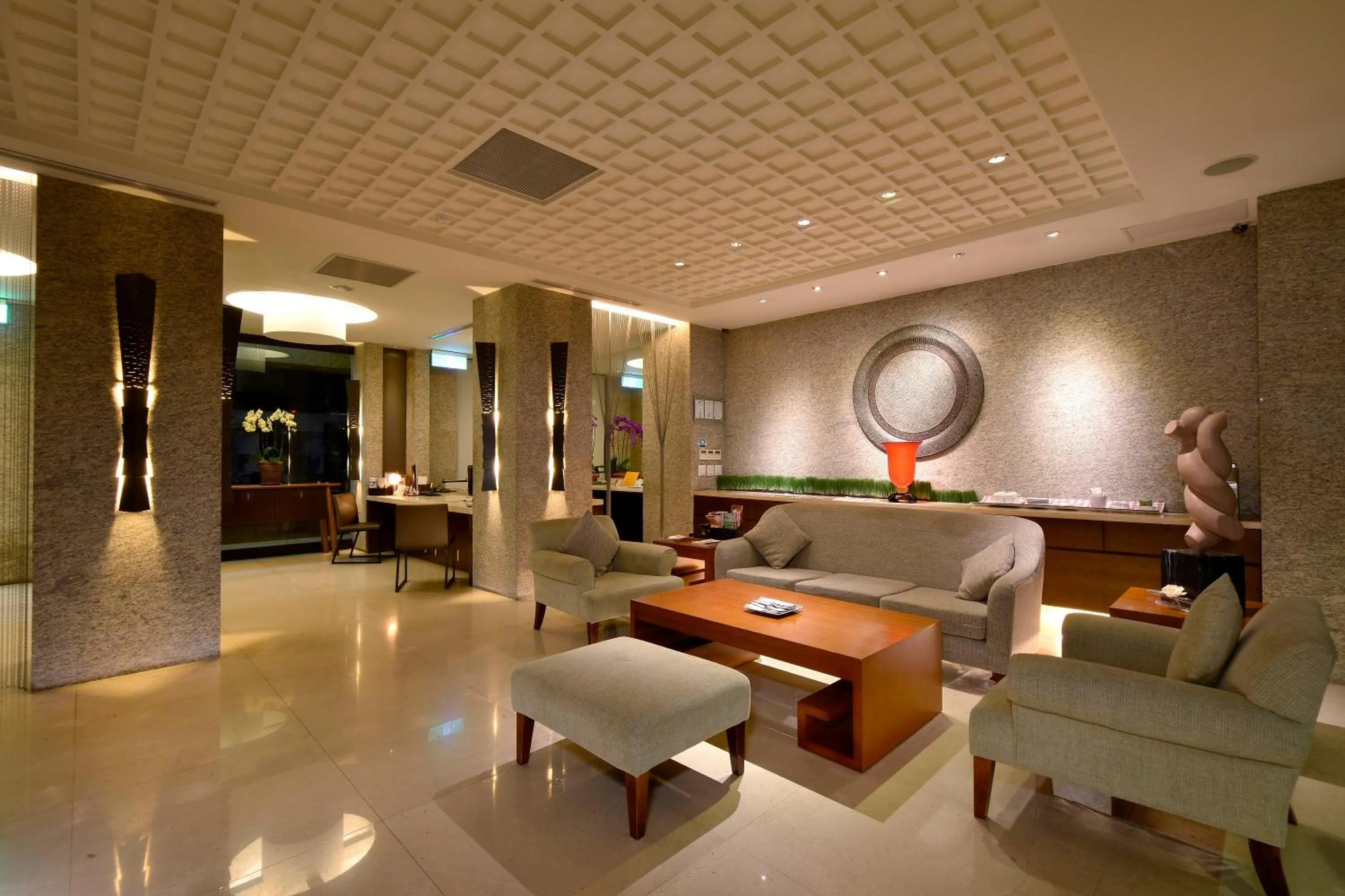 Lobby or reception in Fu Lyu Inn