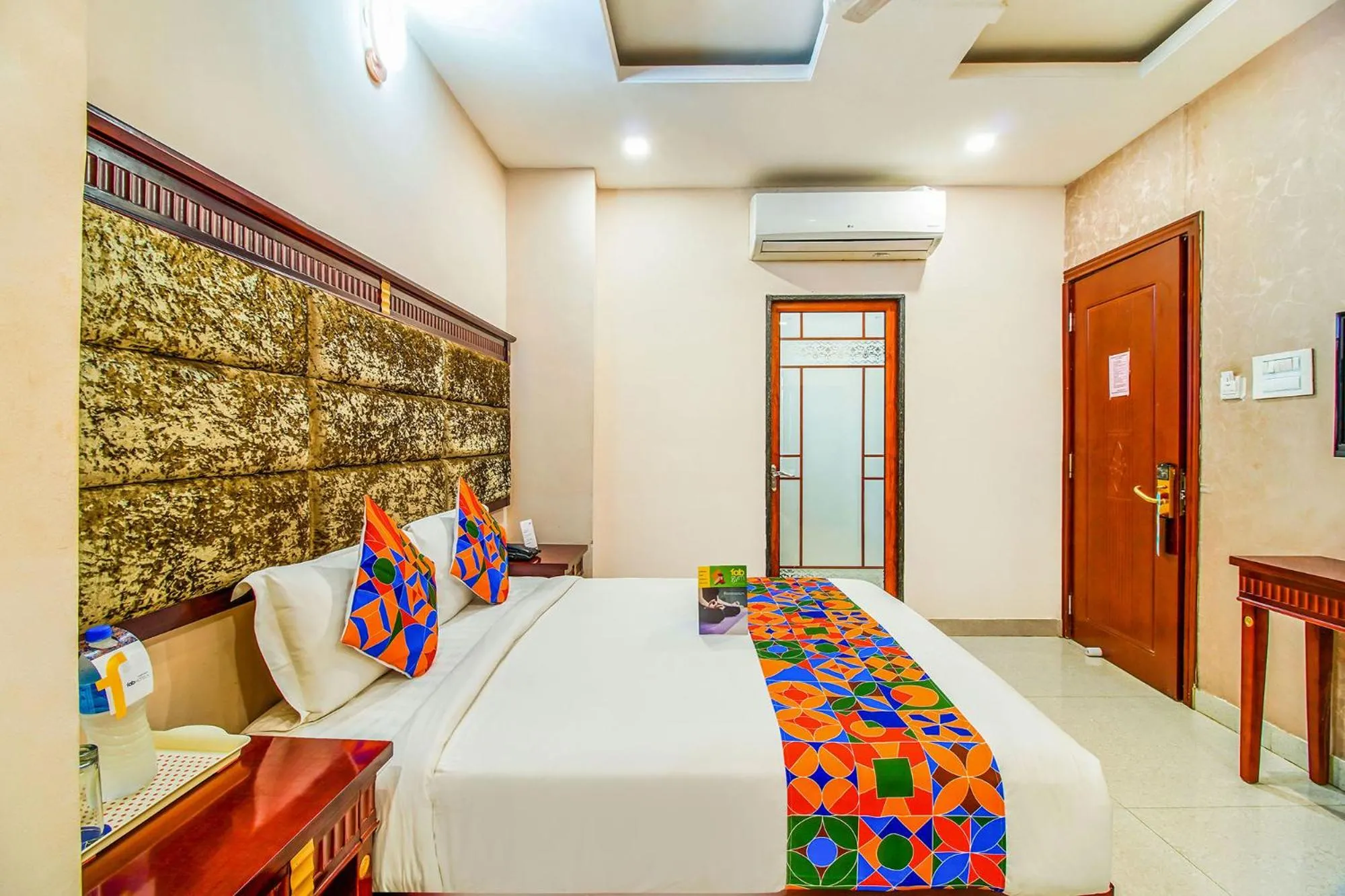 Bed in FabHotel Eleven Heights