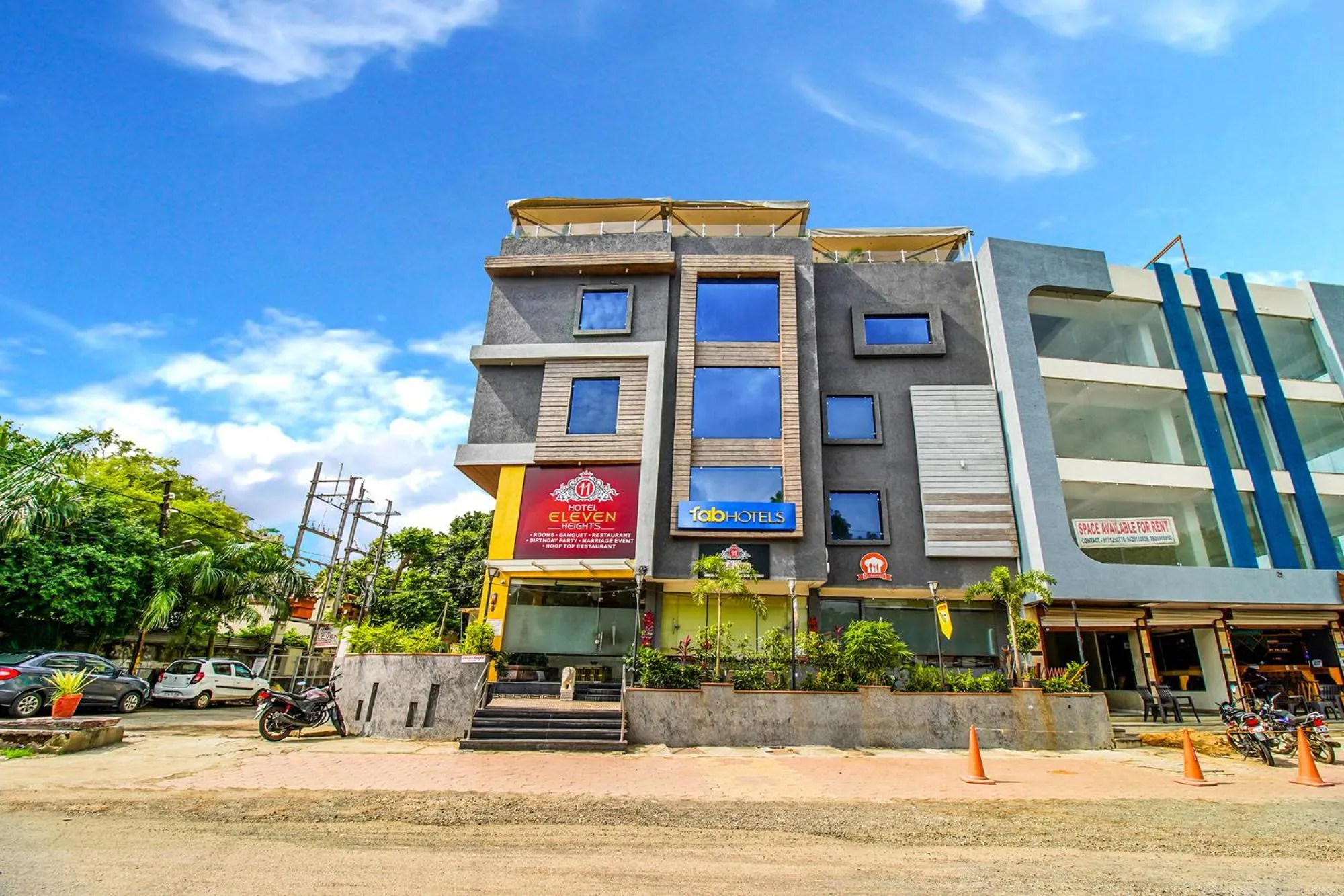 Property Building in FabHotel Eleven Heights