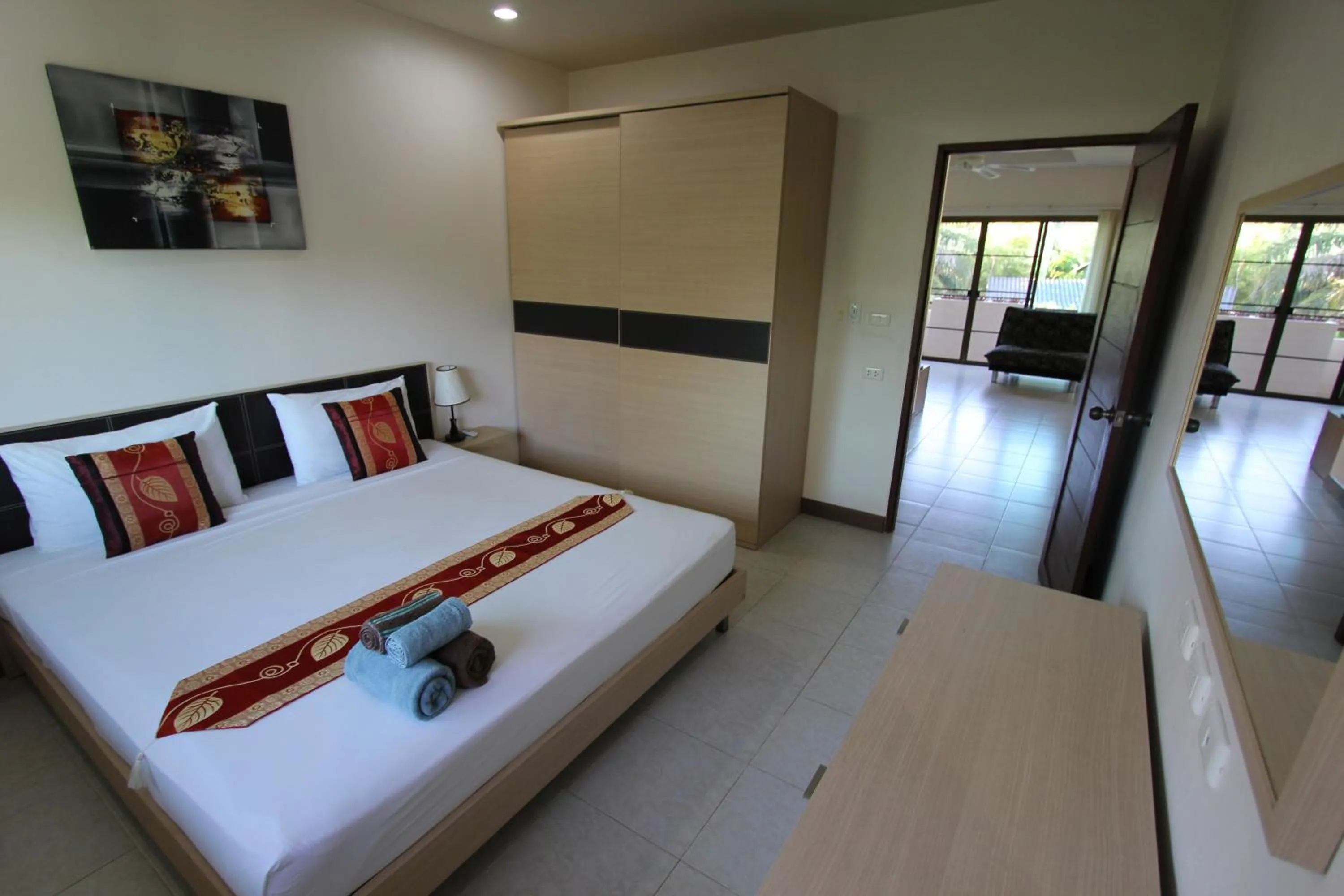 Bedroom, Bed in Babylon Pool Villas