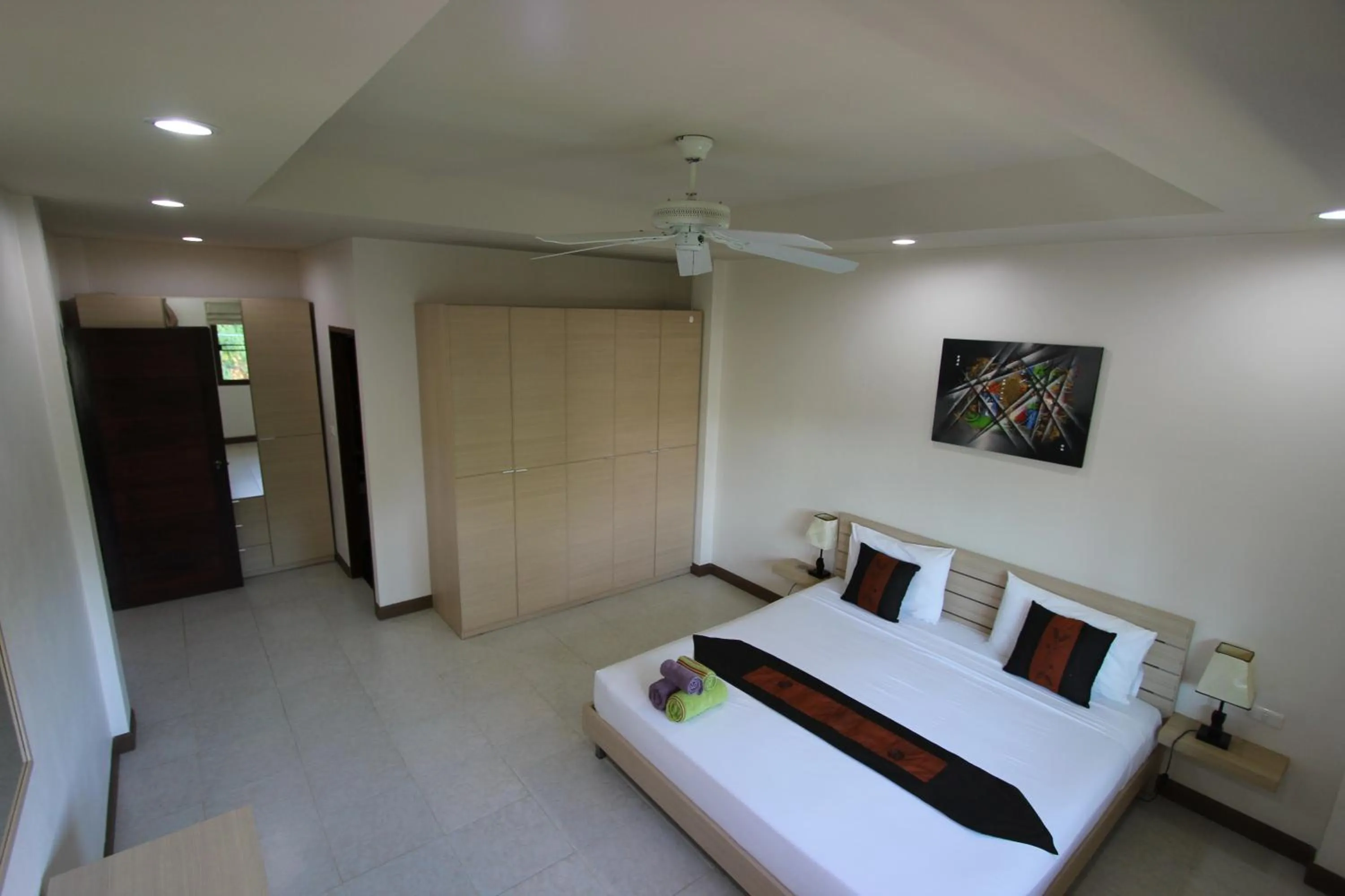 Bedroom, Bed in Babylon Pool Villas