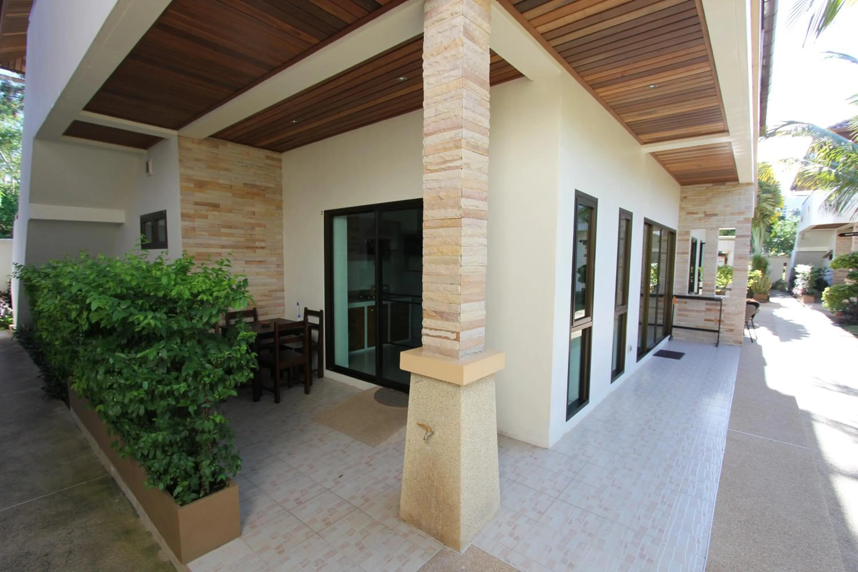 Patio in Babylon Pool Villas