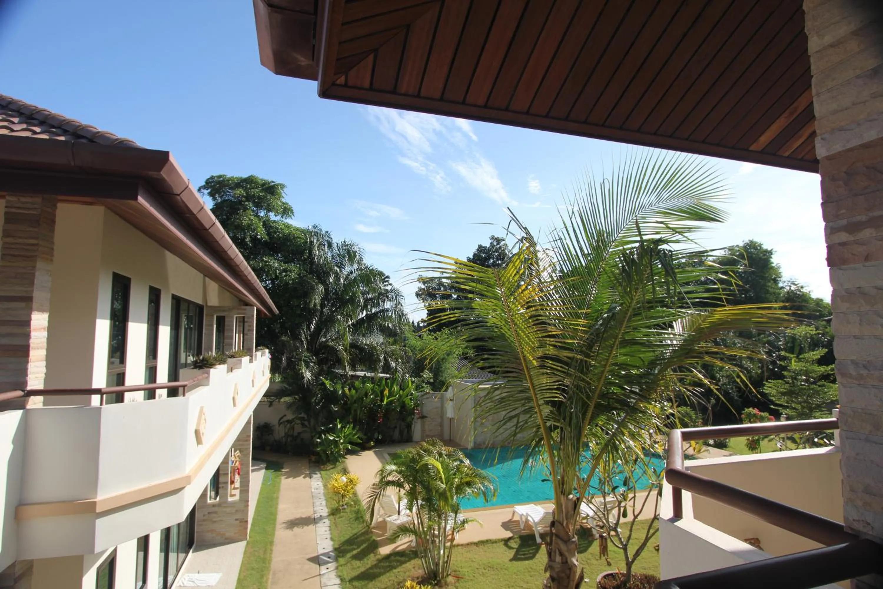 Balcony/Terrace in Babylon Pool Villas