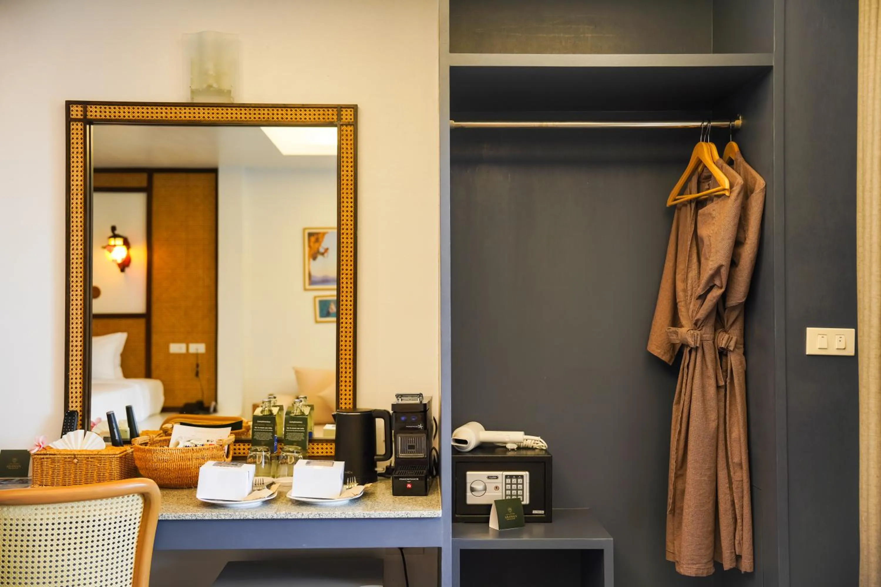 wardrobe in Arawan Beach Resort Krabi