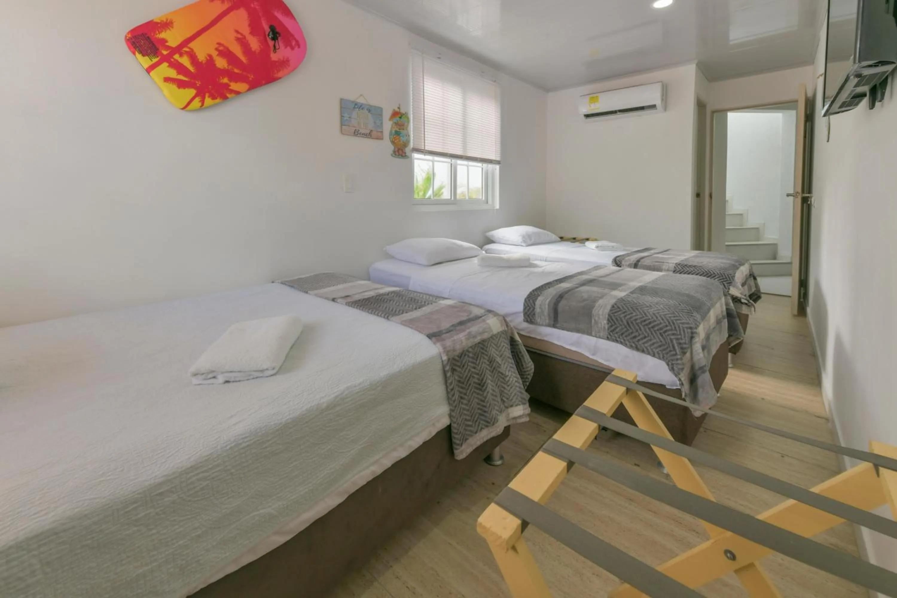 Bed in Hotel Las Lunas