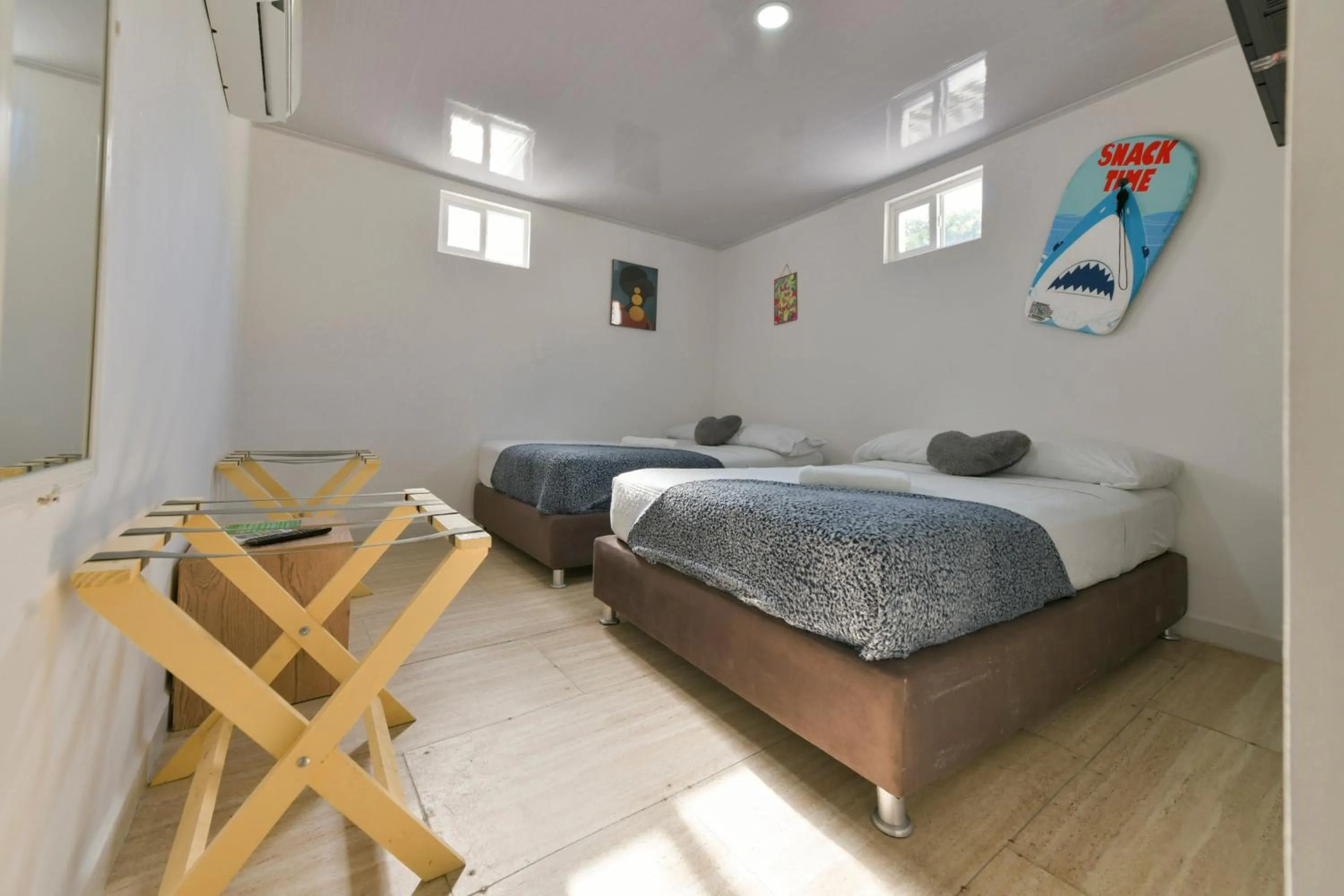 Bed in Hotel Las Lunas