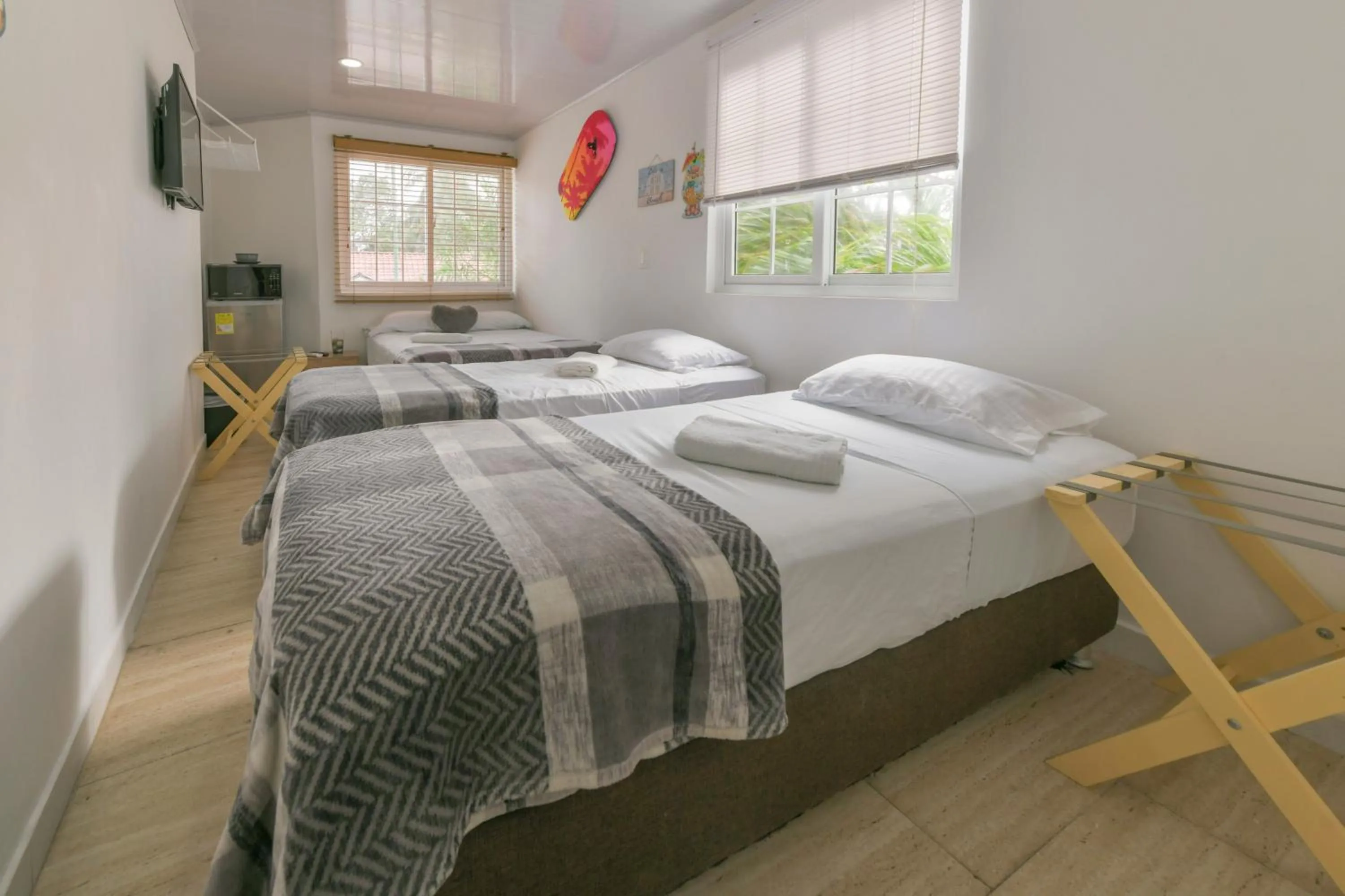 Bed in Hotel Las Lunas