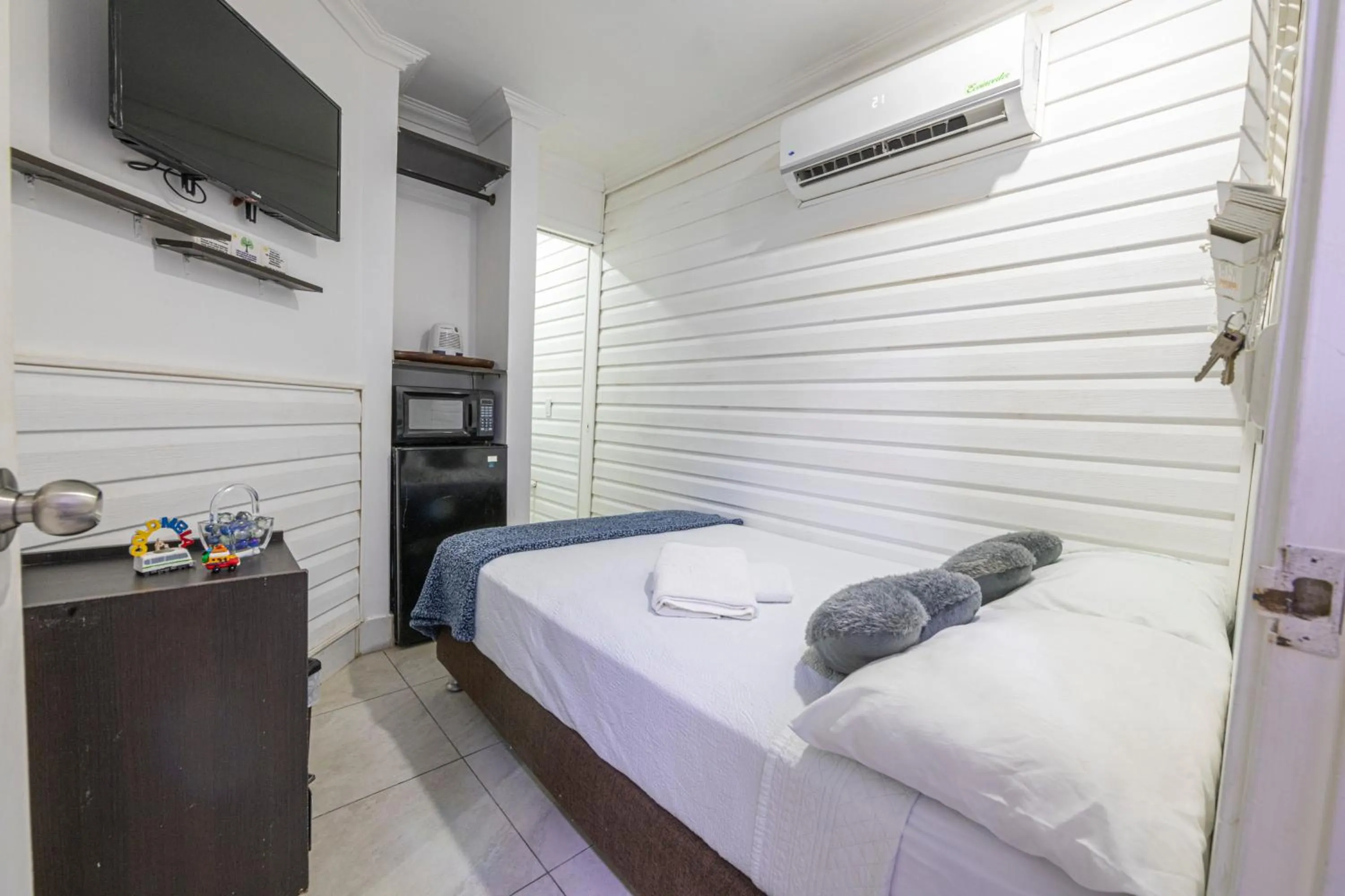 Bed in Hotel Las Lunas