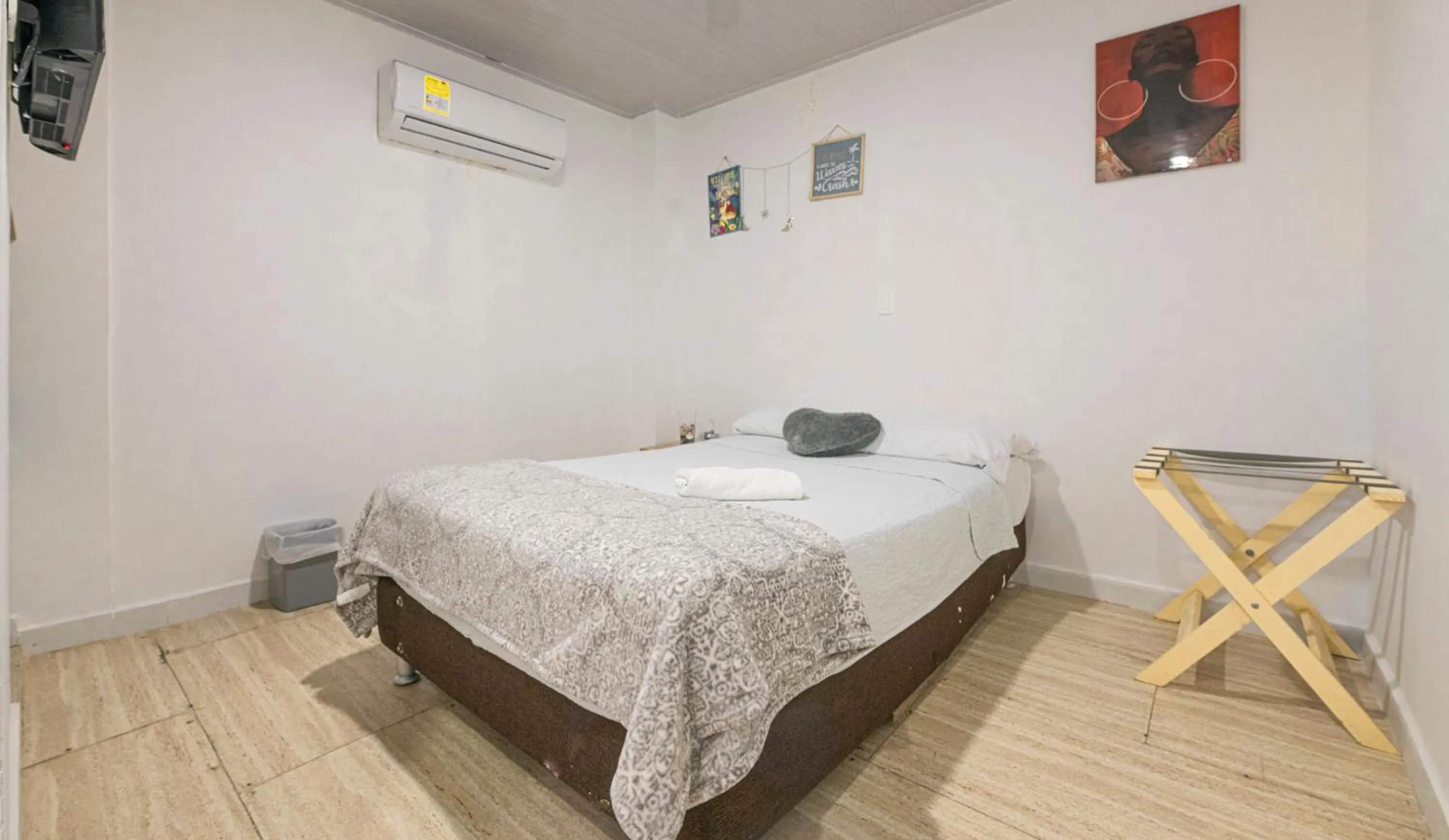 Bed in Hotel Las Lunas