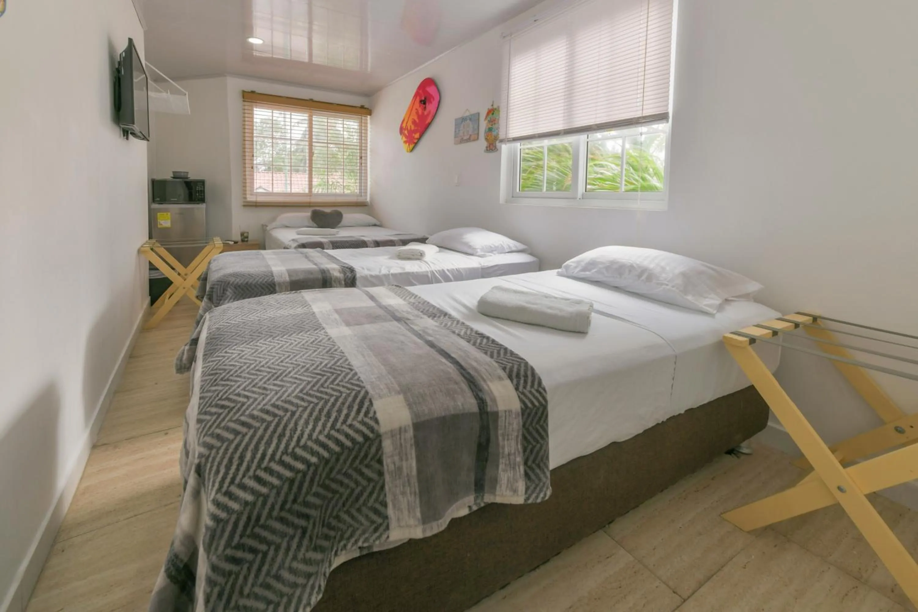 Bed in Hotel Las Lunas