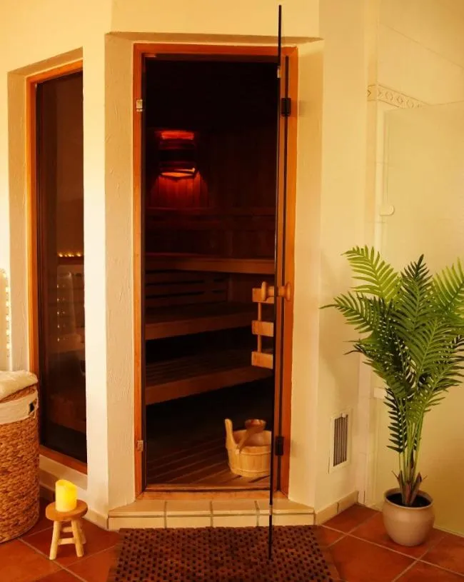 Hot Tub in Das Landhaus