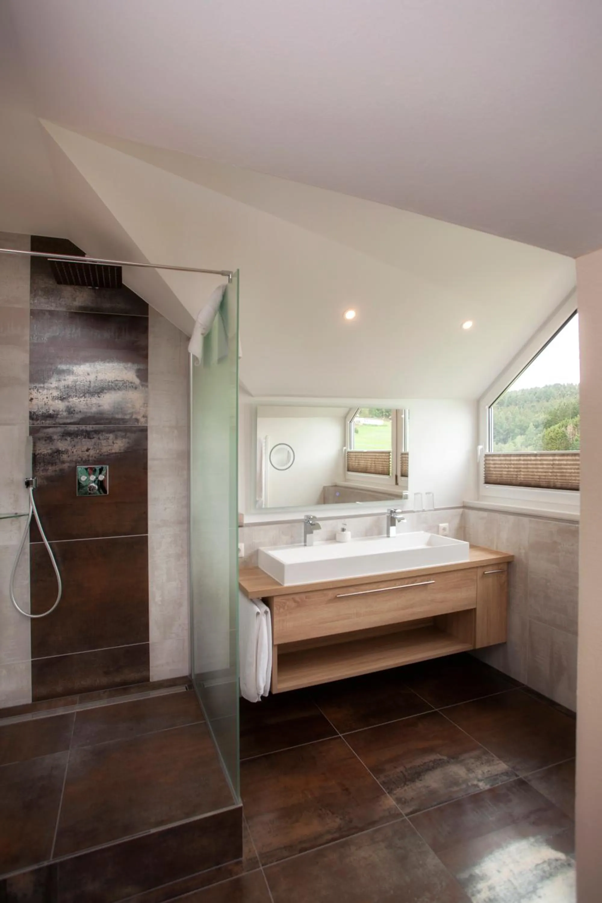 Bathroom, Bed in Das Landhaus