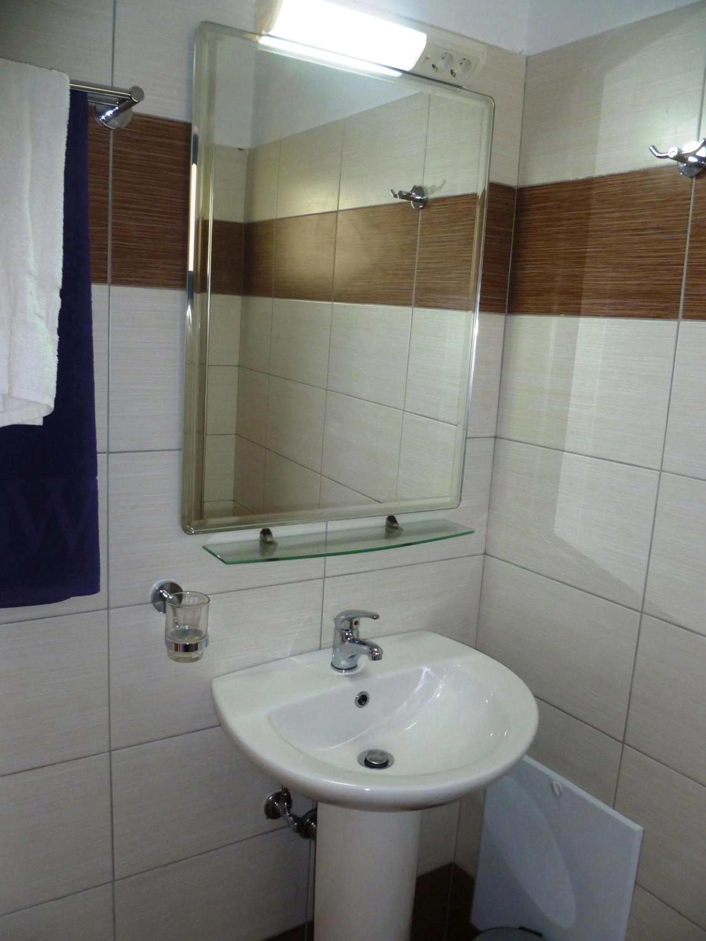 Bathroom in Paraschos Studios Kos