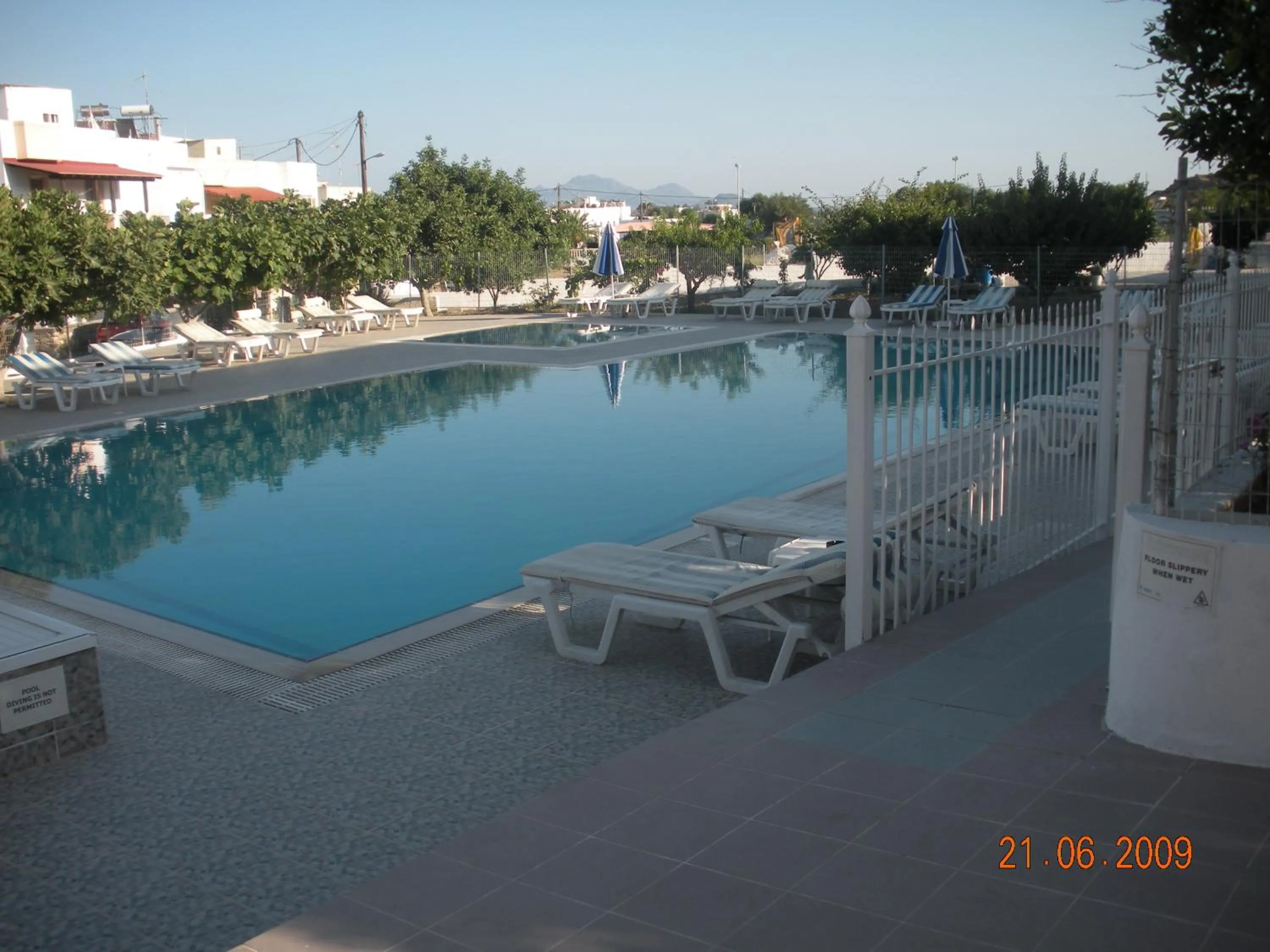 Swimming pool in Paraschos Studios Kos