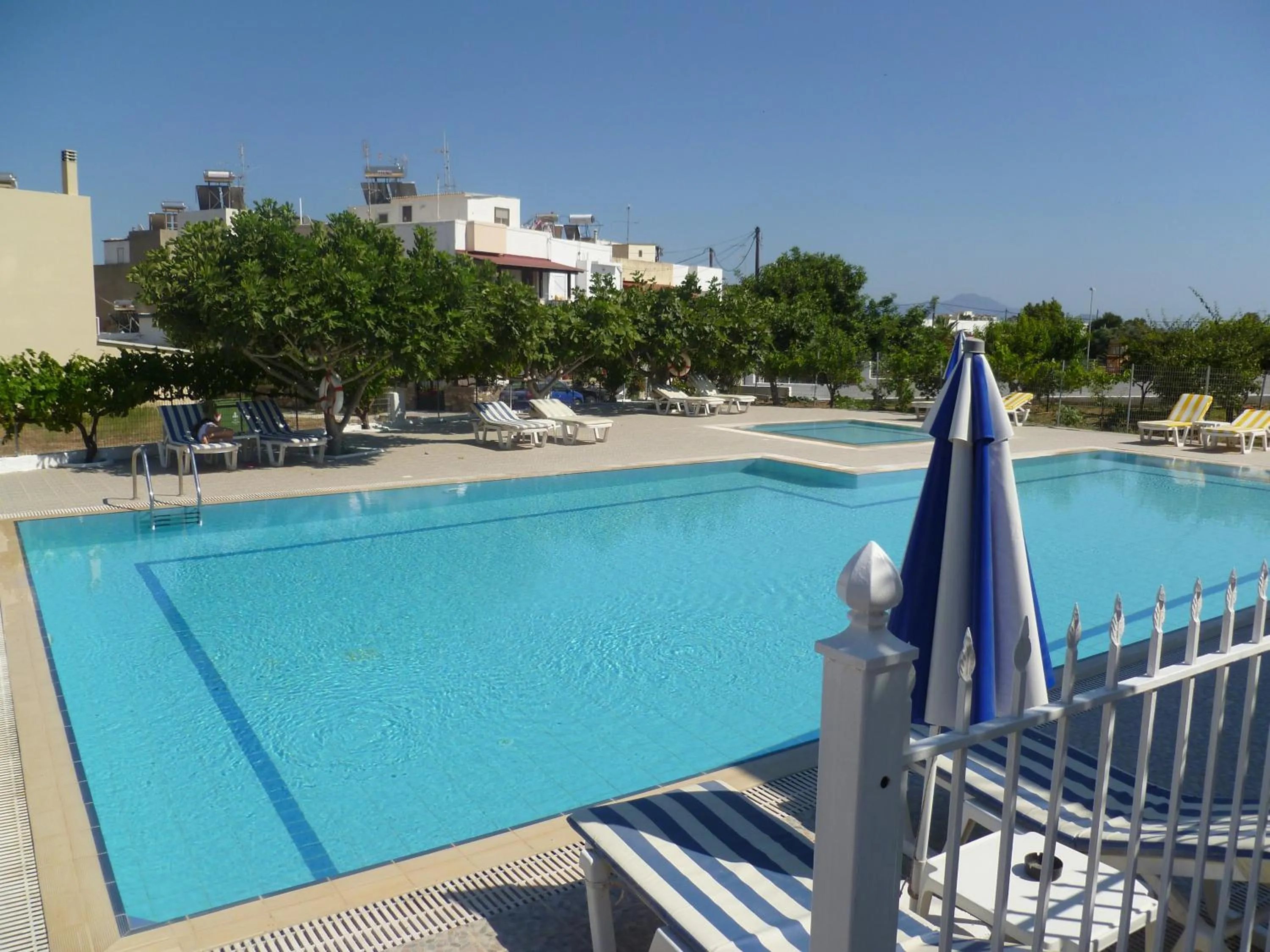 Swimming pool in Paraschos Studios Kos