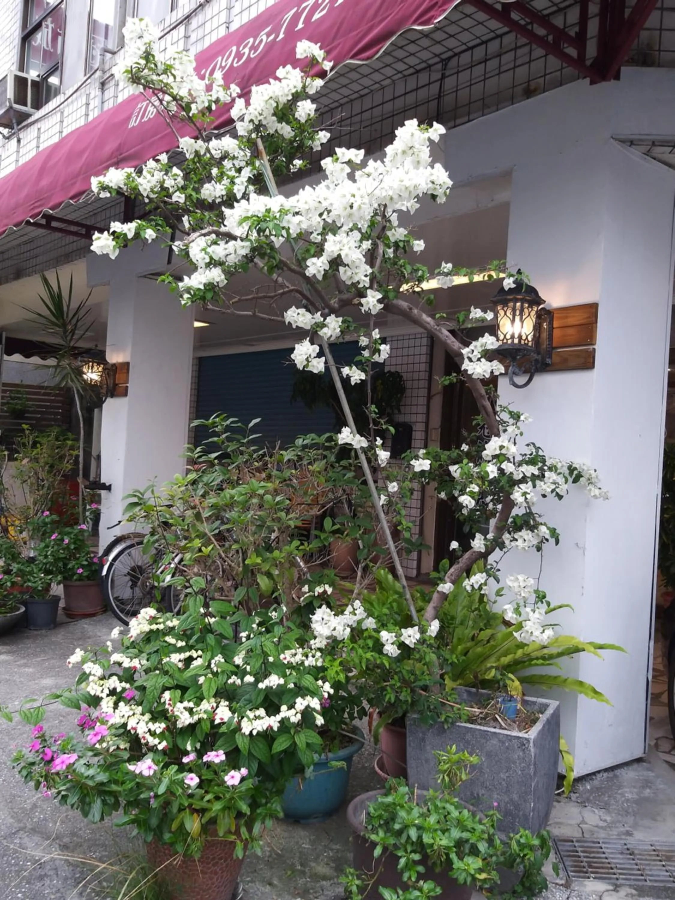 Patio in Guan Lun Hotel