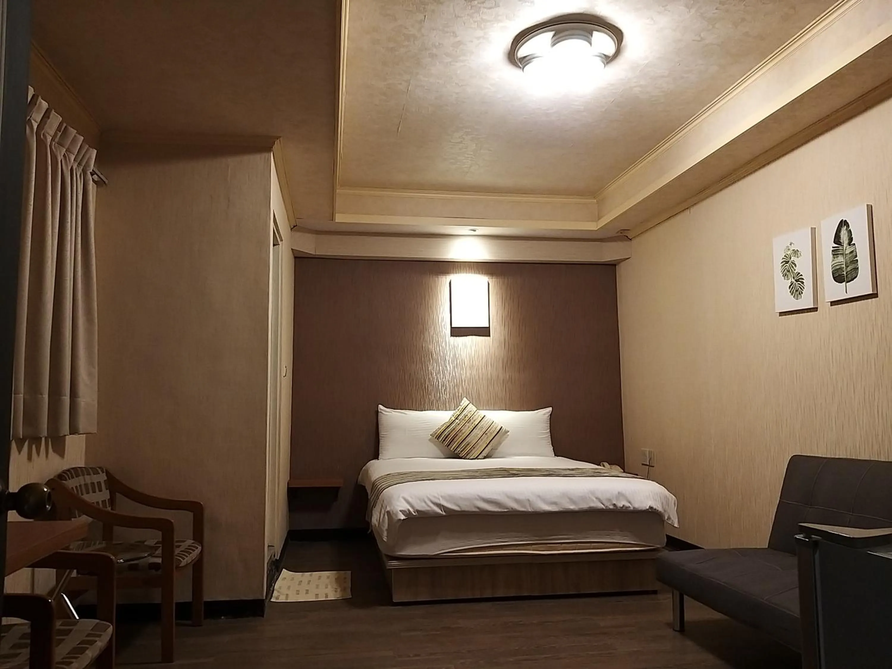 Bed in Guan Lun Hotel