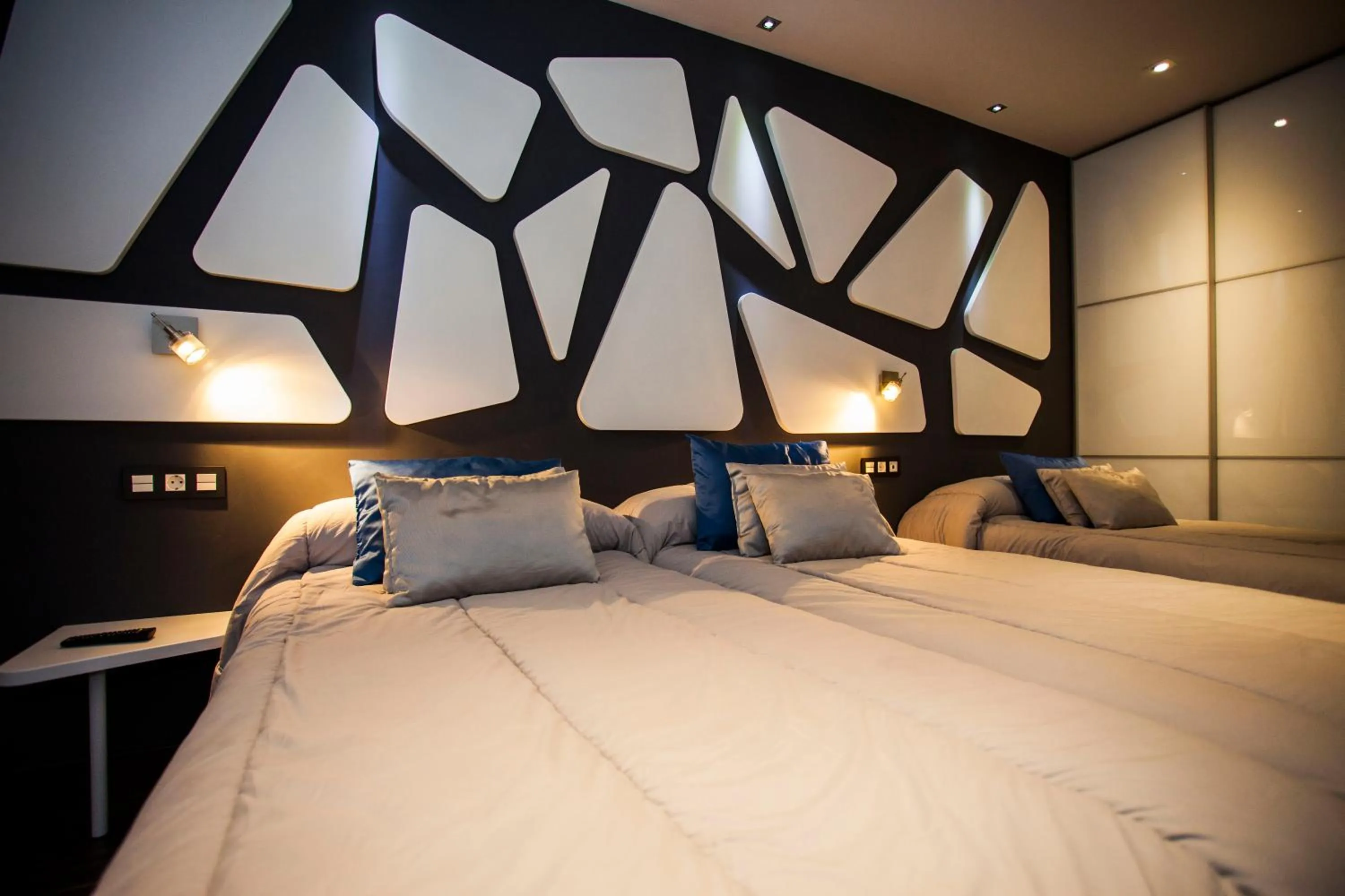 Bed in Hostal Barcelona