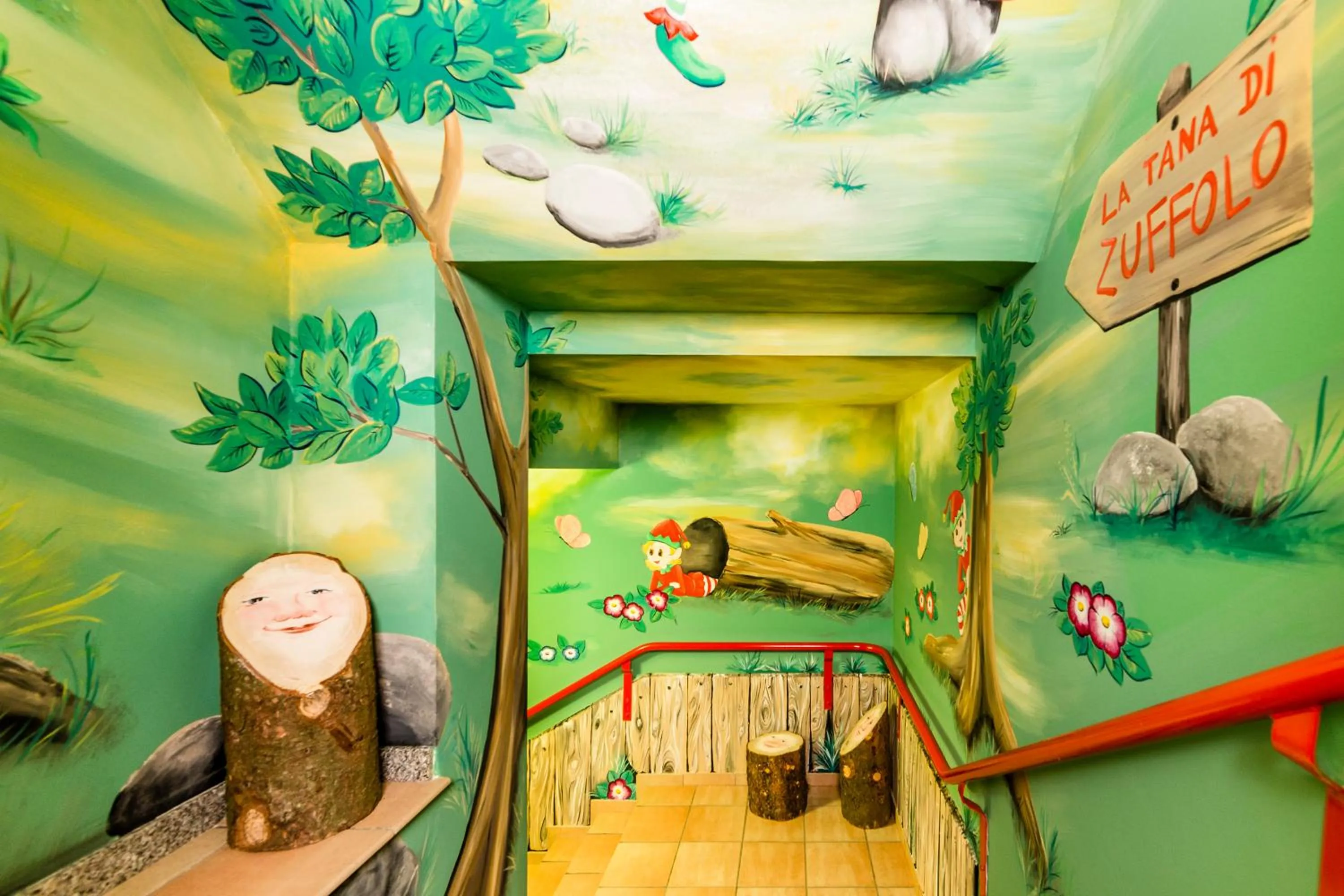 Children play ground in Family Hotel Serena