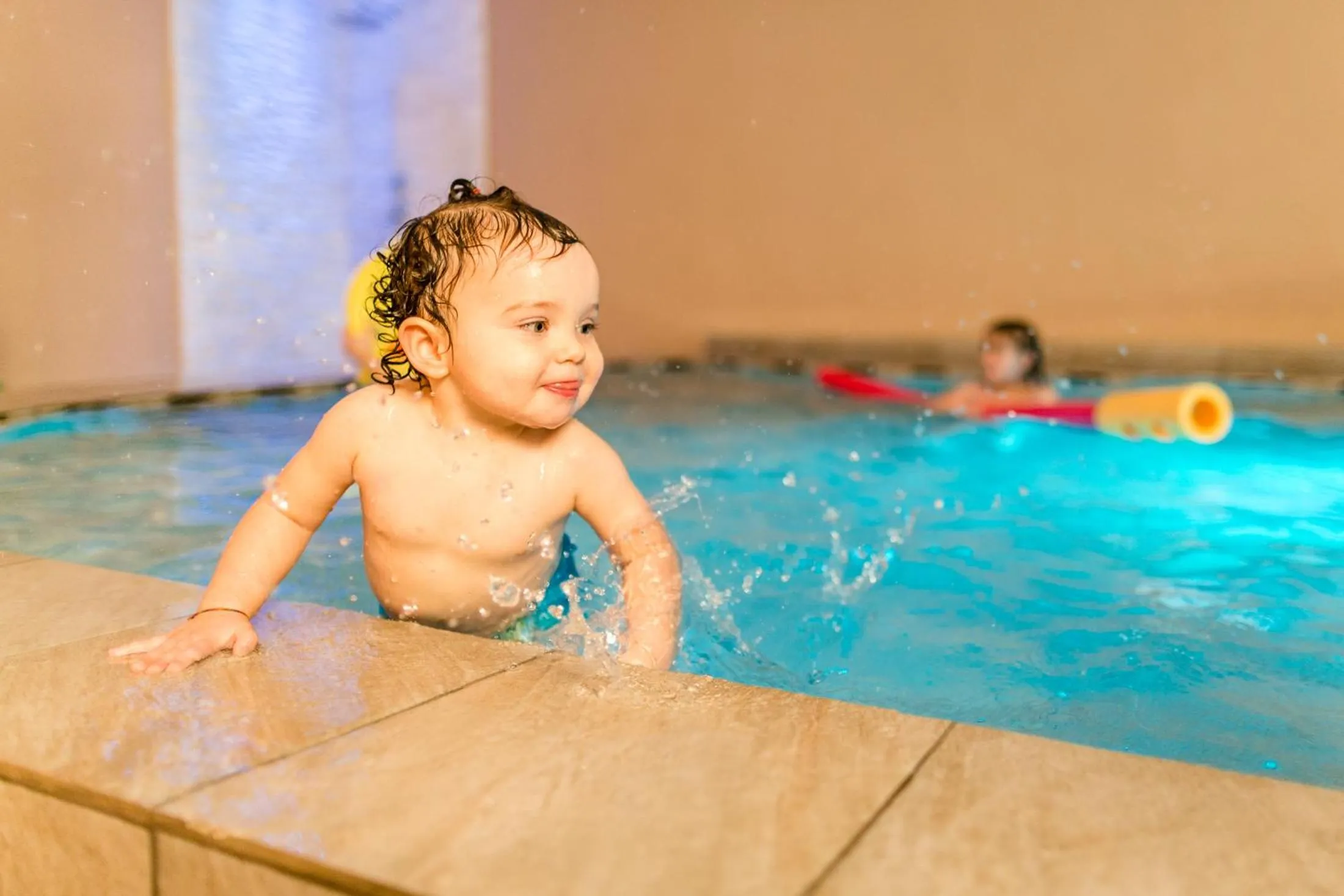 People in Family Hotel Serena