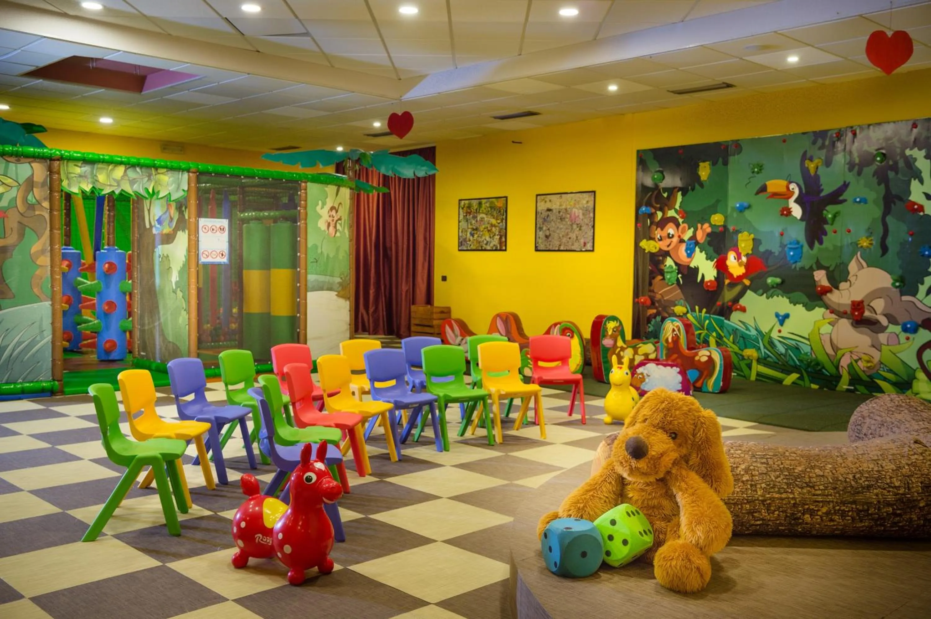 Children play ground in Family Hotel Serena